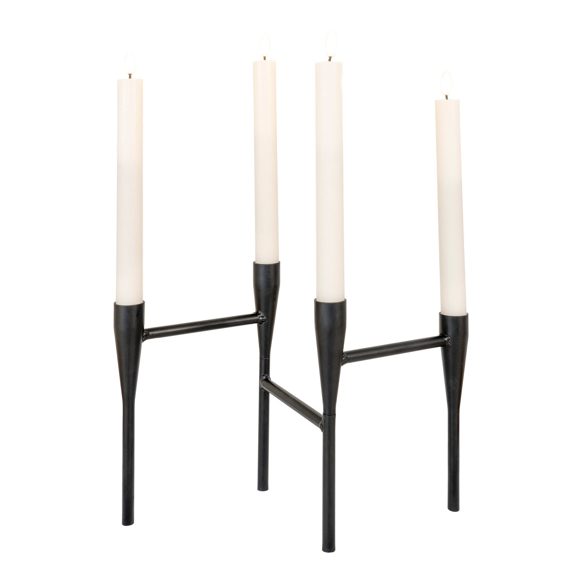 House Nordic Ljusstake Svart