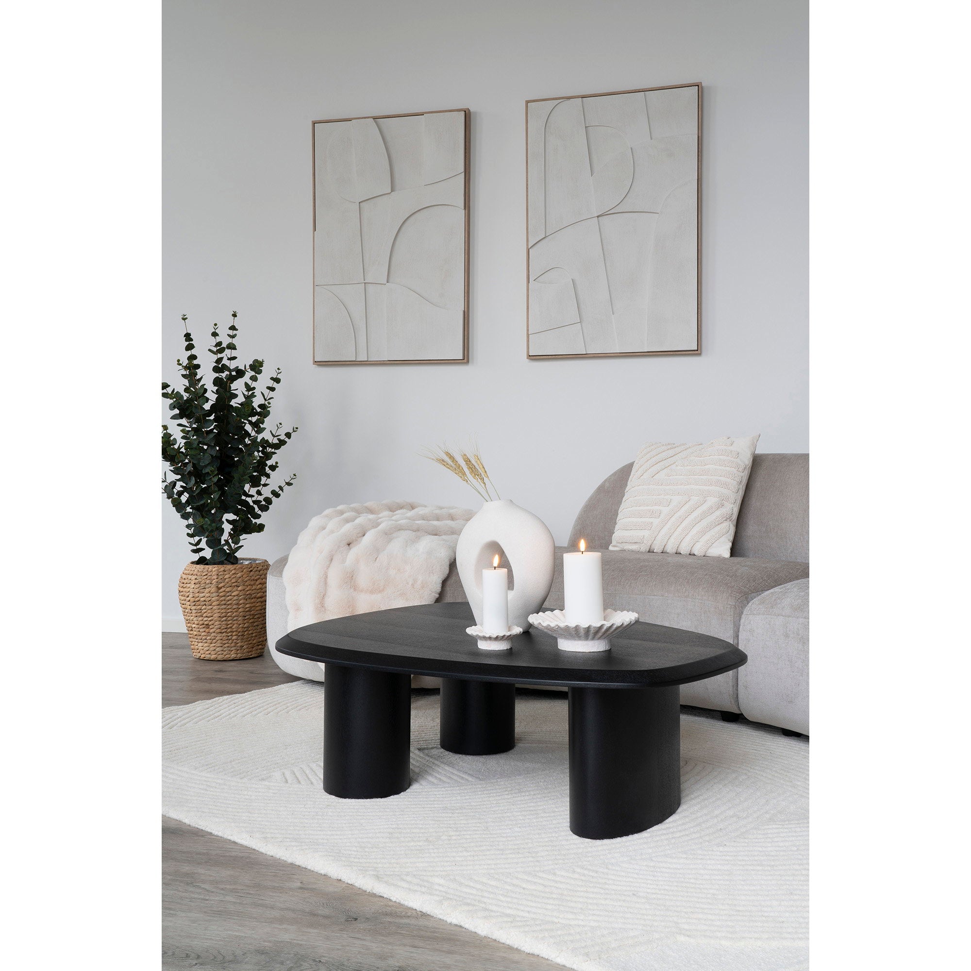 House Nordic Ljusstake Vit