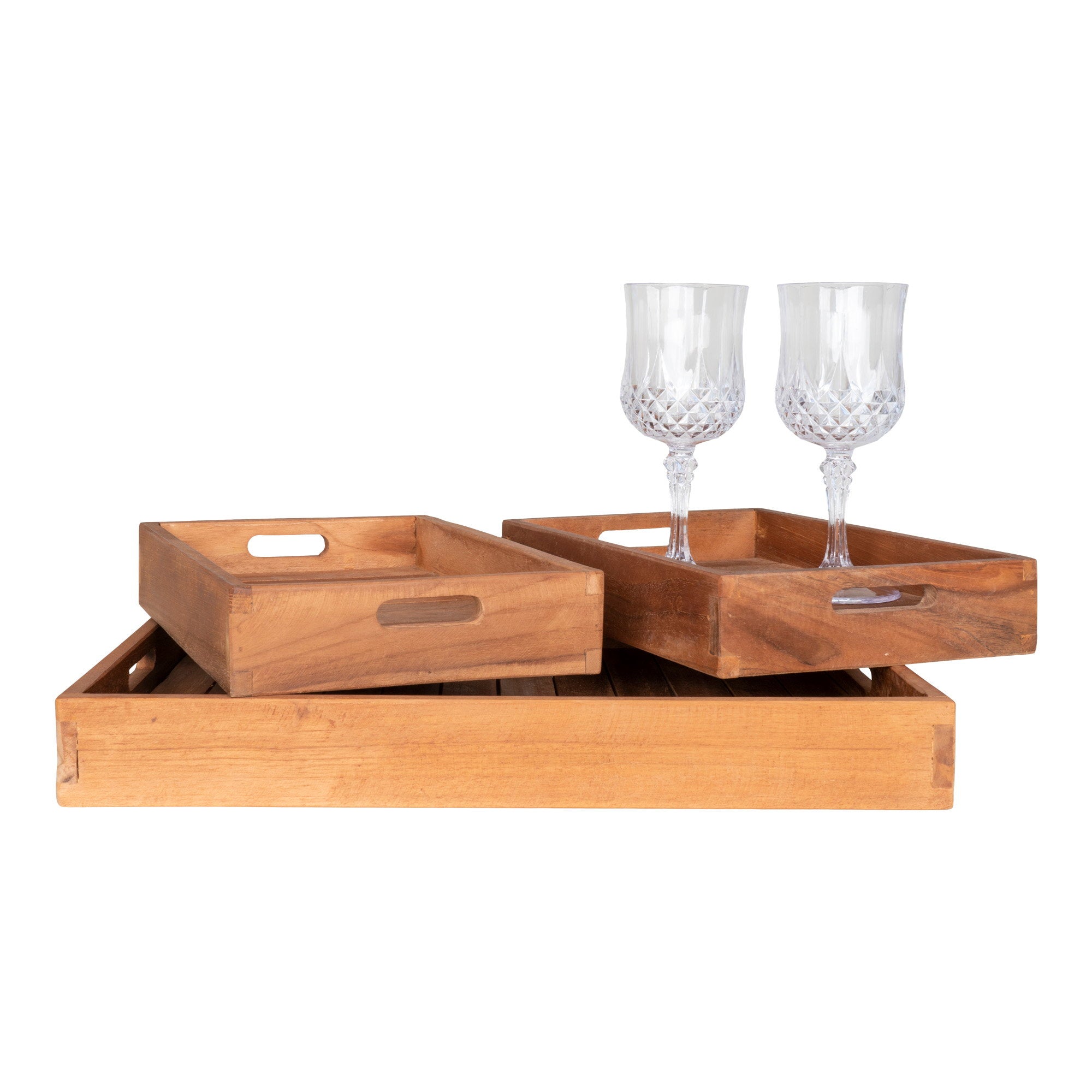 House Nordic Faro Bricka Teak
