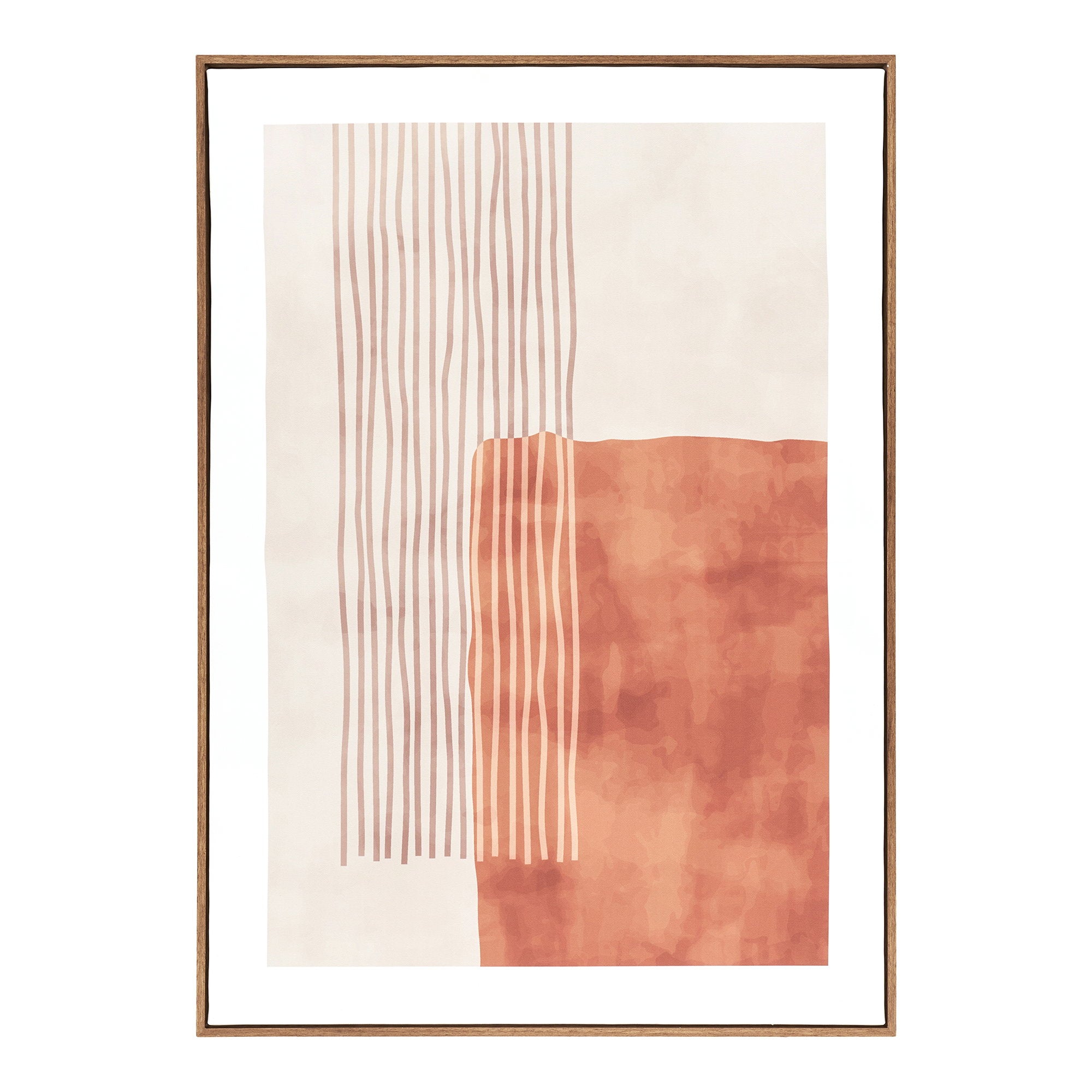 House Nordic Mina Canvas Print Brun / Beige