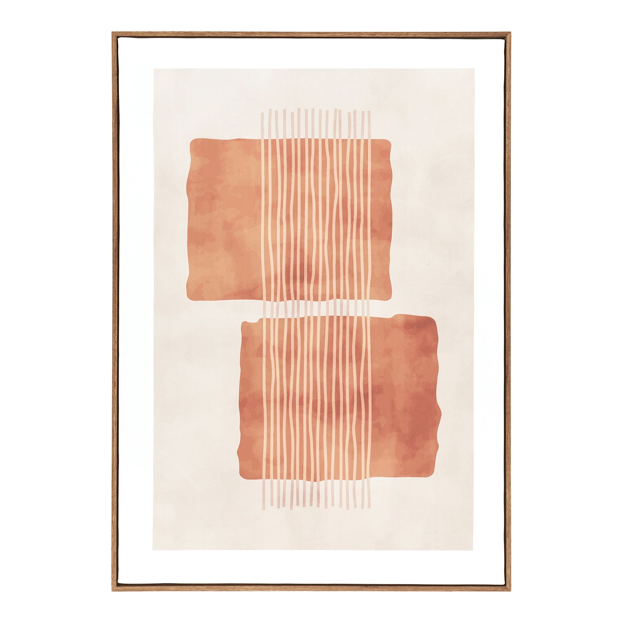 House Nordic Mina Canvas Print Brun / Beige