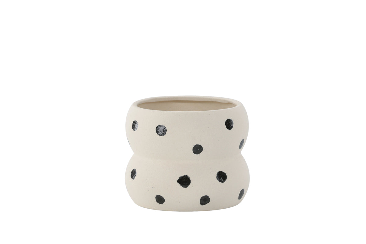Venture Home Dapne Kruka Svart & Beige