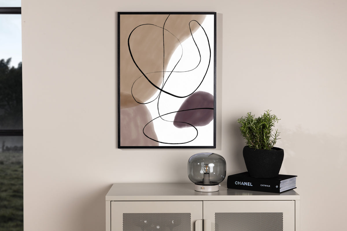 Venture Home Lines Posters 50x70 Beige