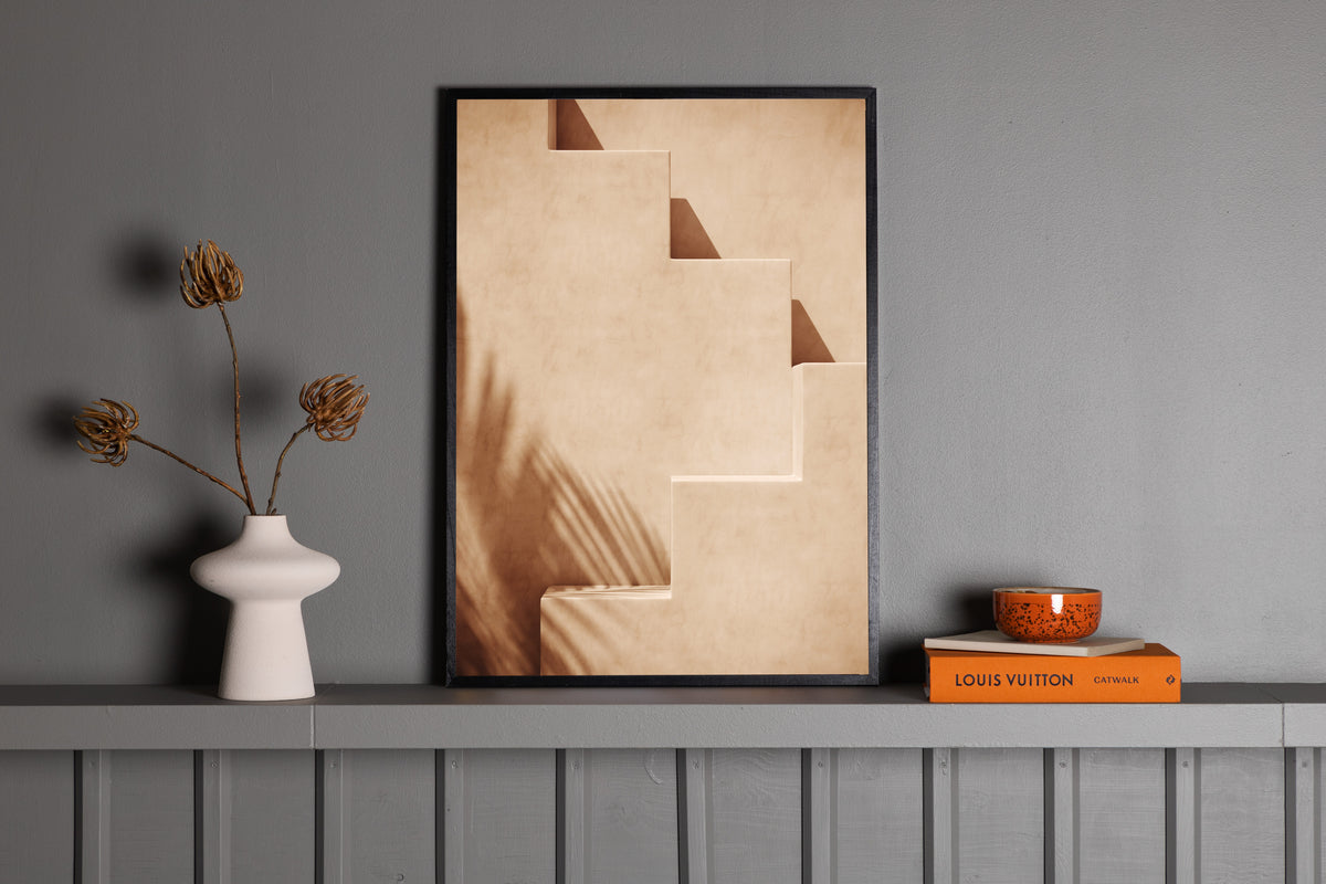Venture Home Stairs Posters 70x100 Beige