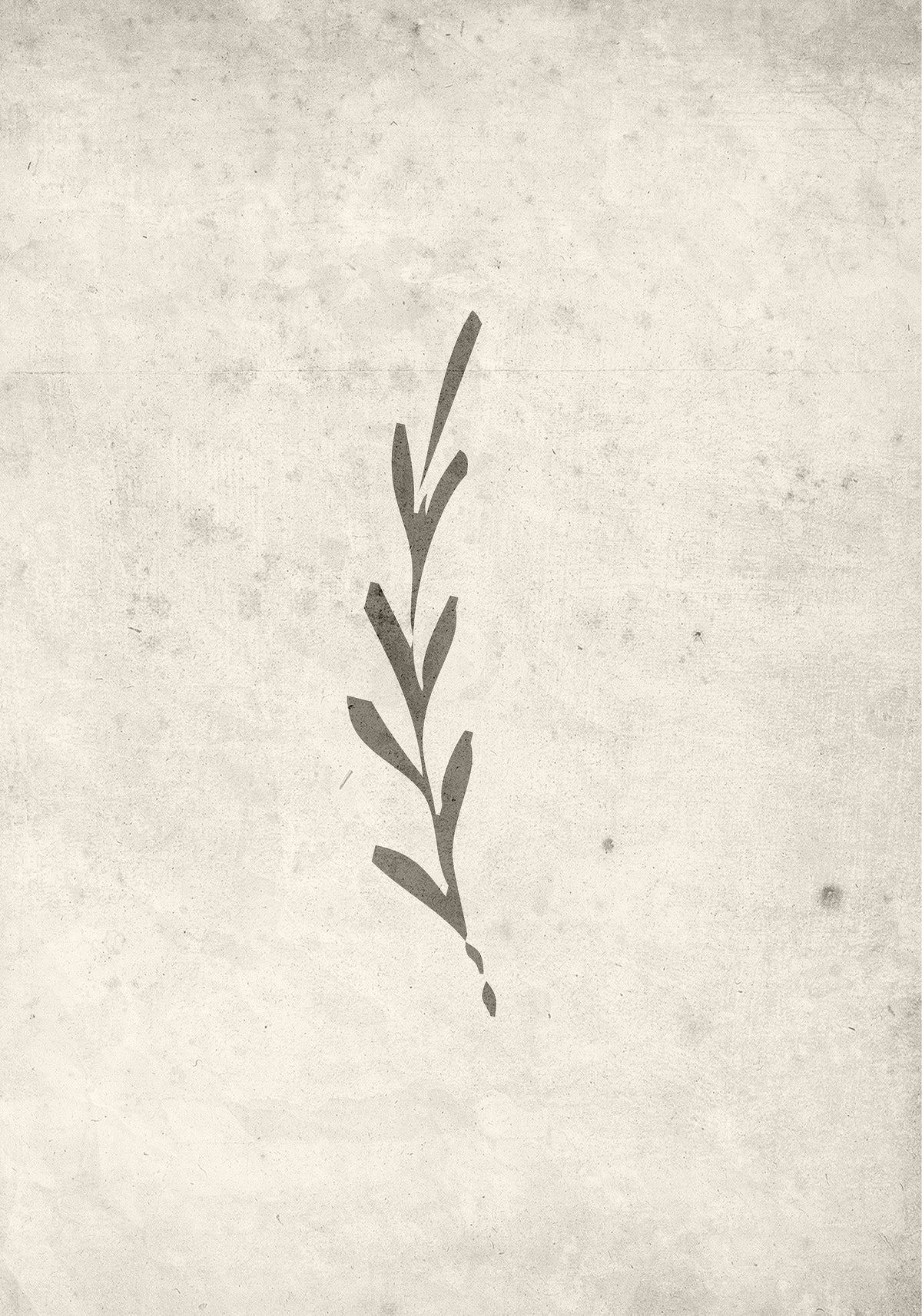 Venture Home Autumn leaf Posters 21x30 Beige