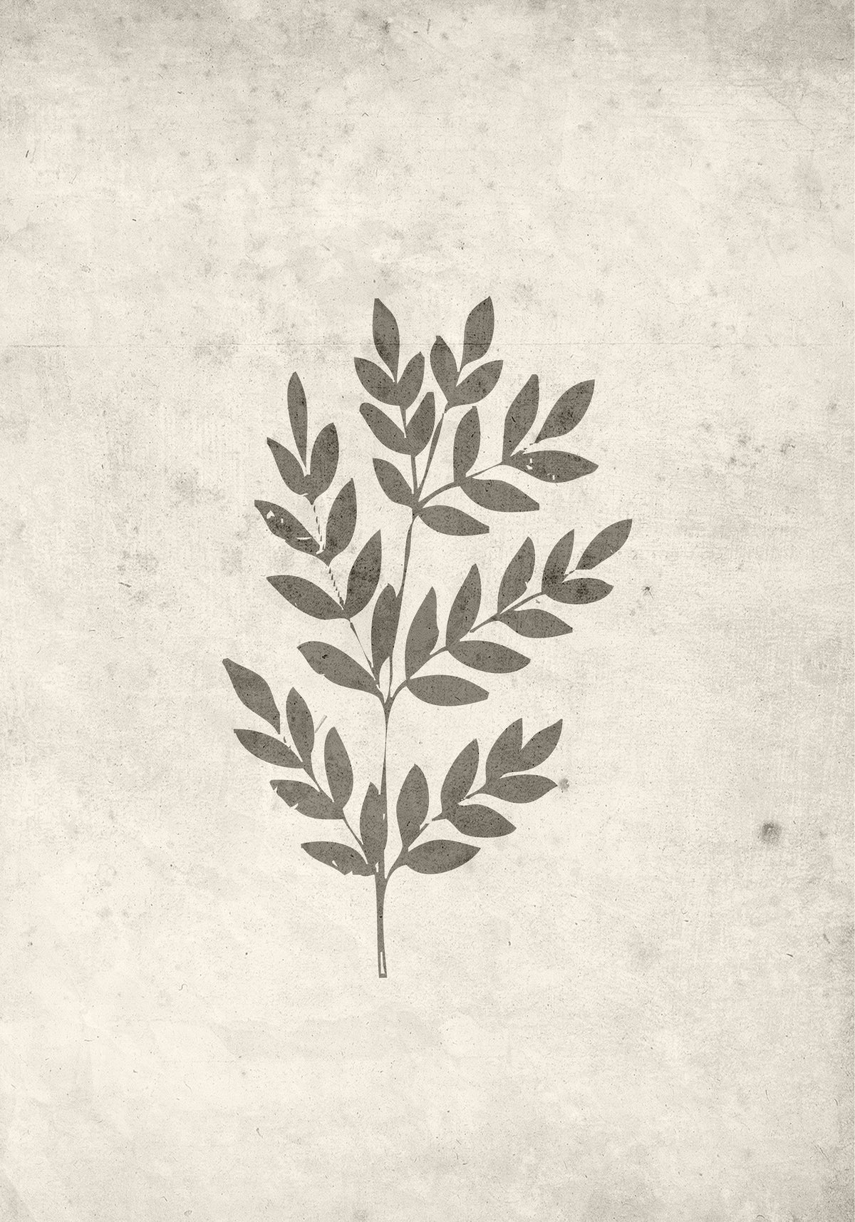 Venture Home Spring leaf Posters 70x100 Beige