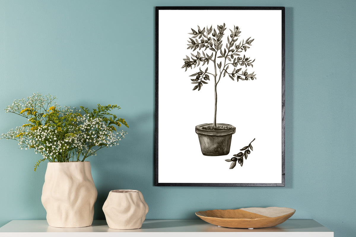 Venture Home Olive Posters 50x70 Grön