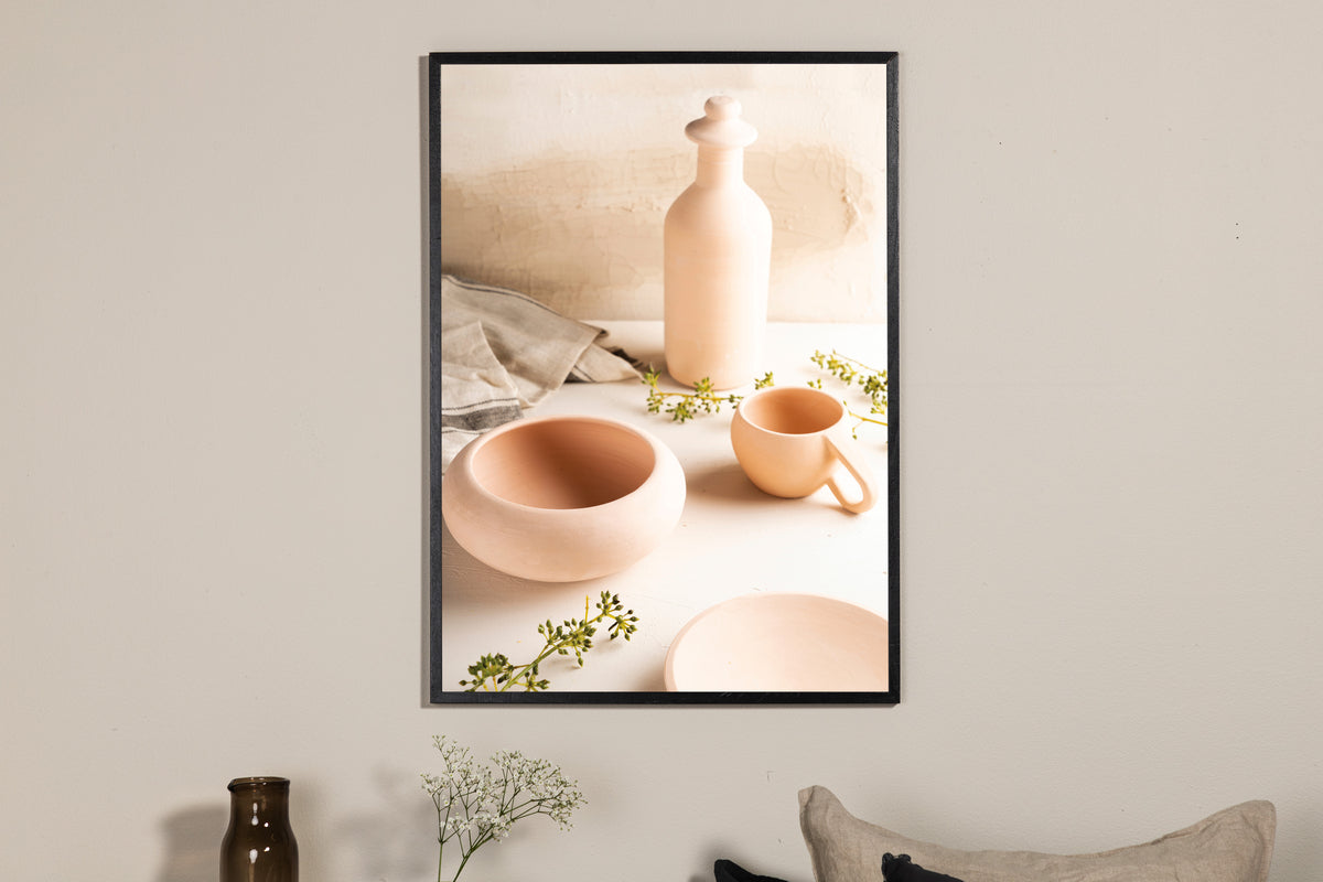 Venture Home Ceramics Posters 50x70 Beige