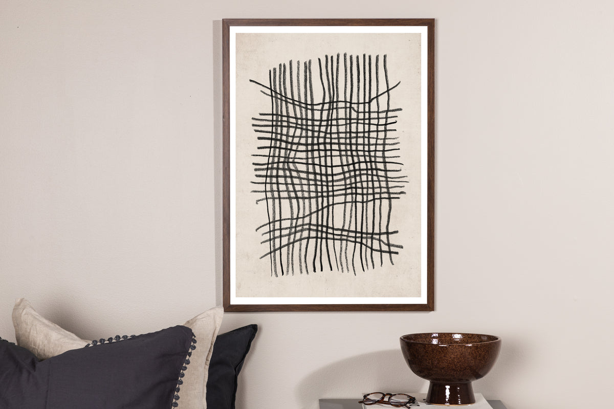 Venture Home Linework Posters 50x70 Beige