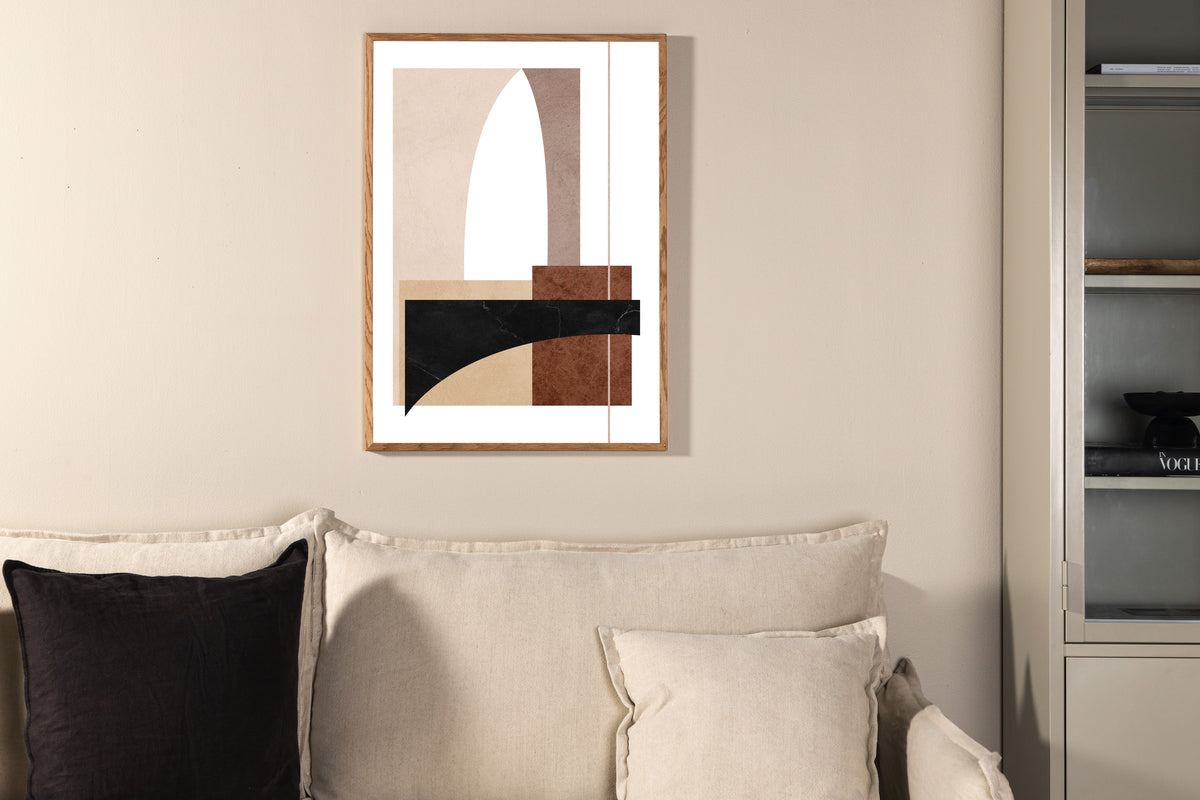 Venture Home Materials Posters 50x70 Brun