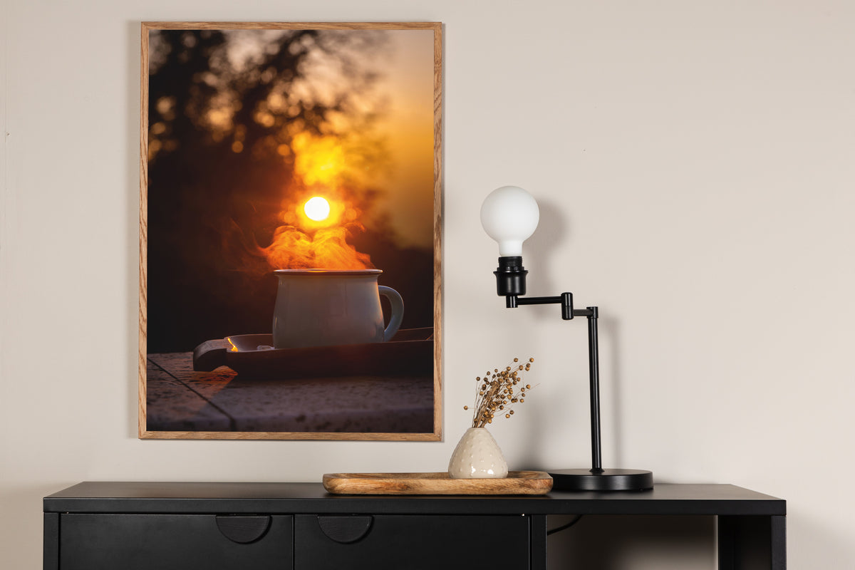 Venture Home Morning coffee Posters 21x30 Gul