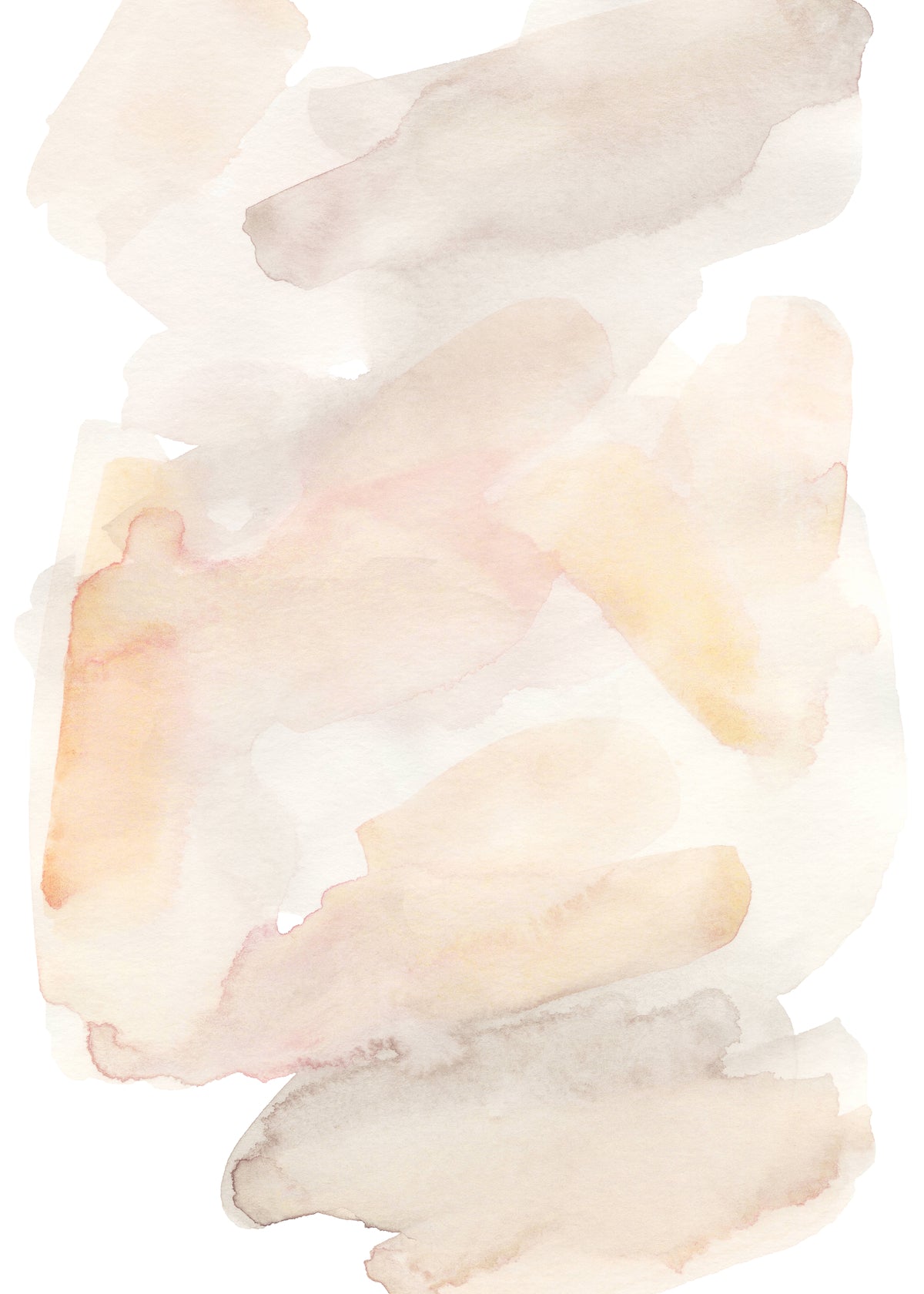 Venture Home Water colour Posters 50x70 Beige