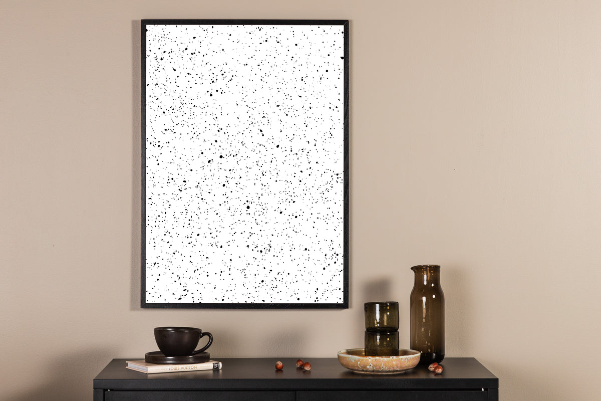 Venture Home Dots Posters 70x100 Vit