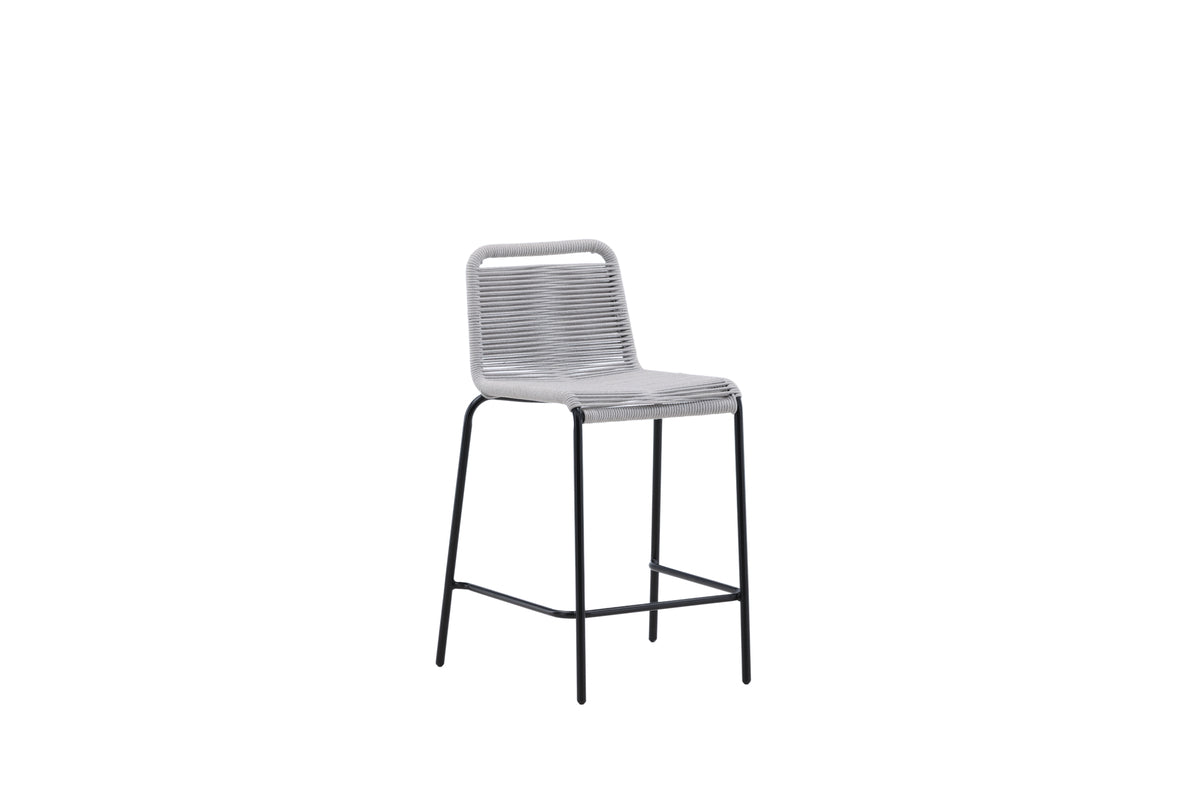 Venture Home Lindos Barstolar 2-pack Ljusgrå
