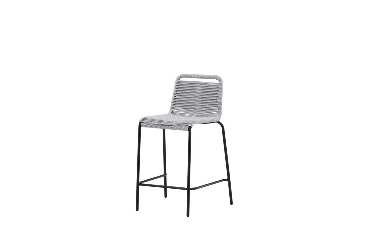 Venture Home Lindos Barstolar 2-pack Ljusgrå