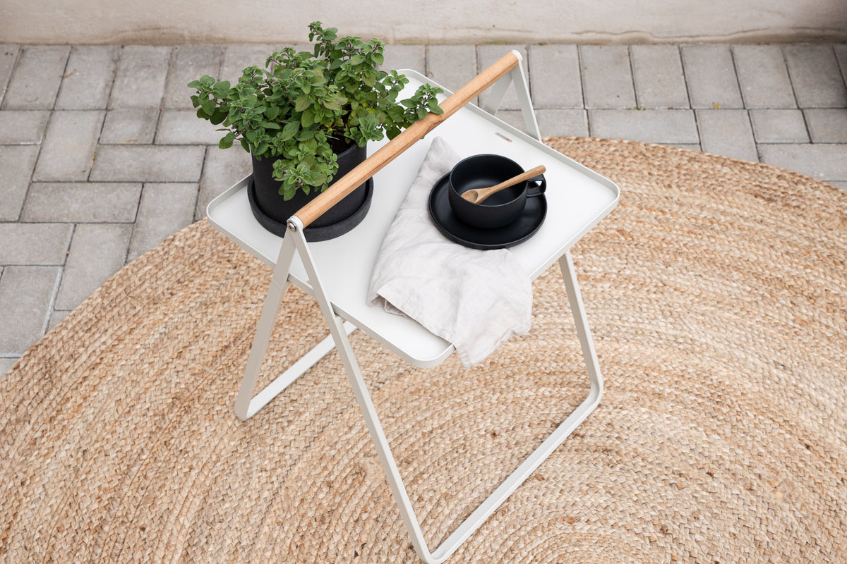 Venture Home Clarin Sidobord 43 x 43 Beige