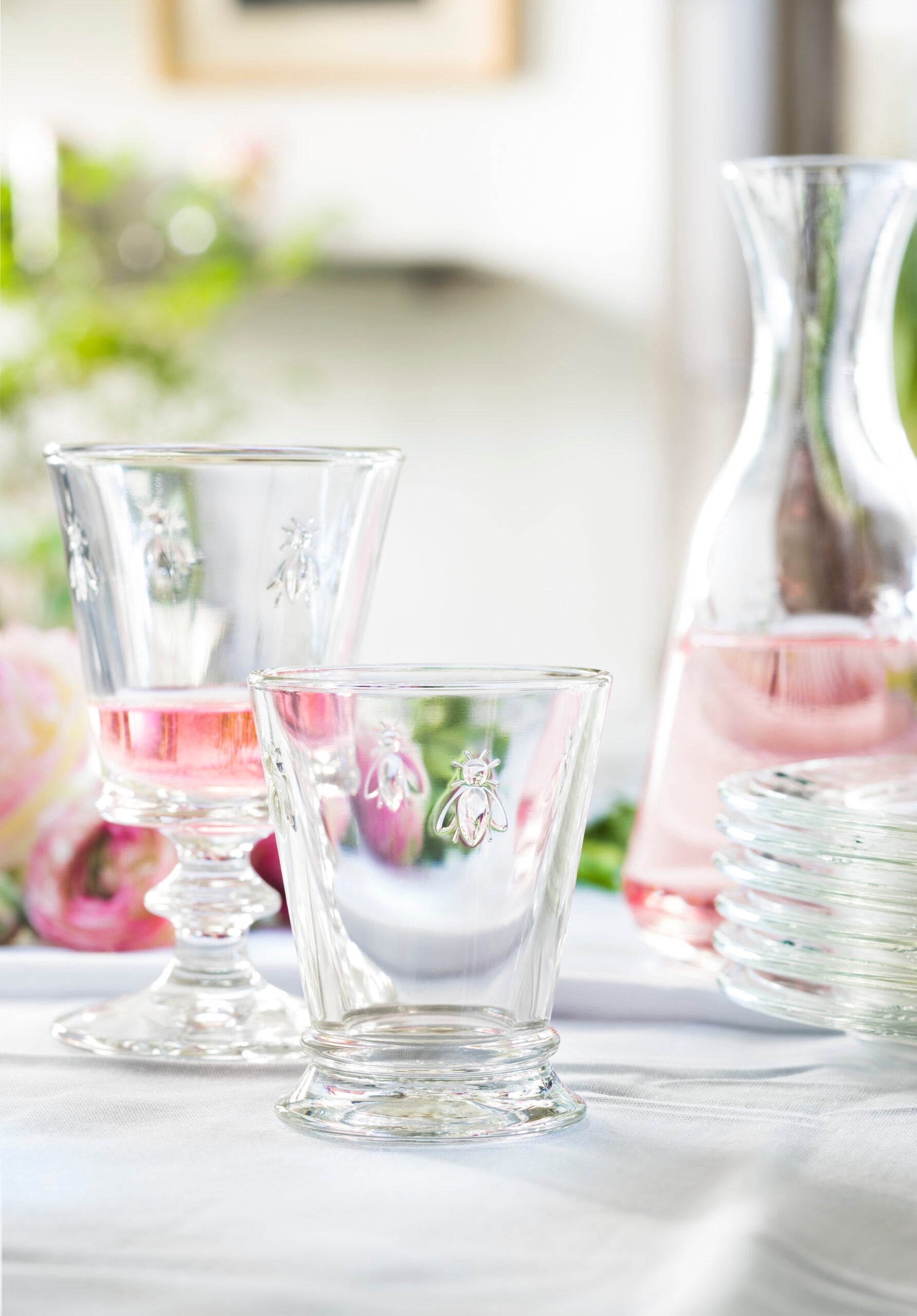 La Rochère Glas på fot Abeille 6 st