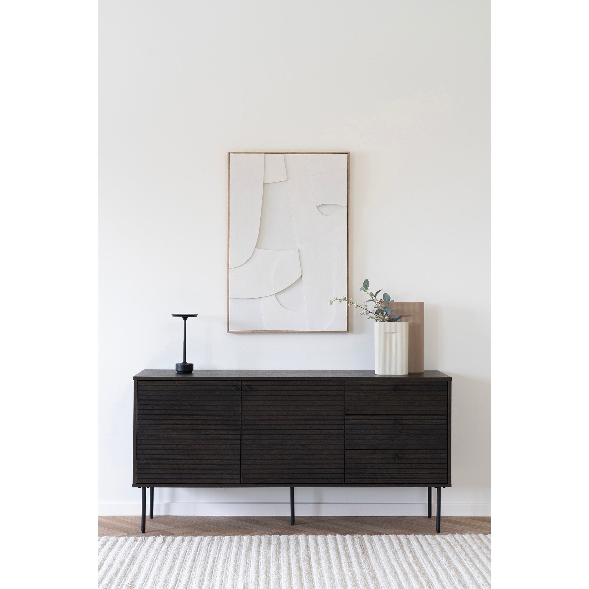 House Nordic Lyneham Bordslampa Svart