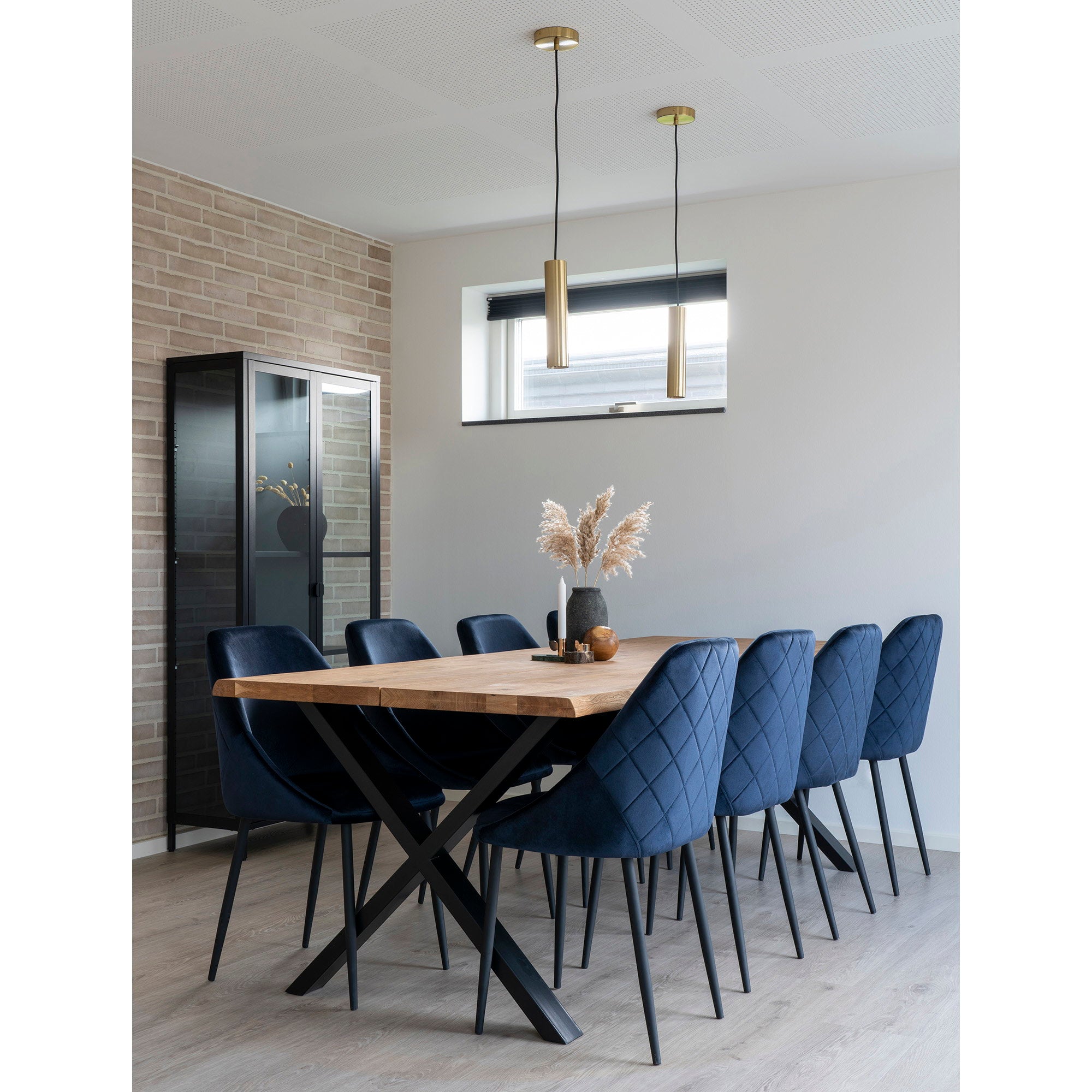 House Nordic Paris Taklampa Brass