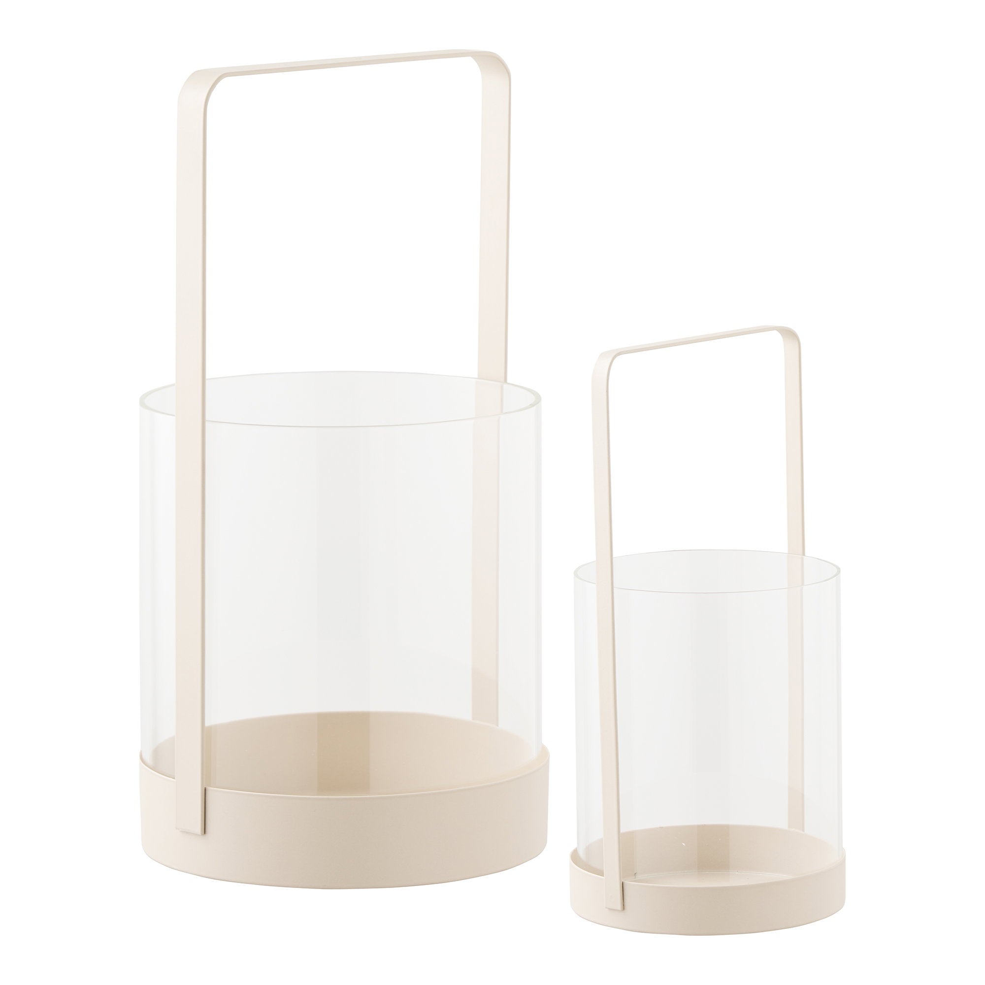House Nordic Hurricane Ljusstake Beige
