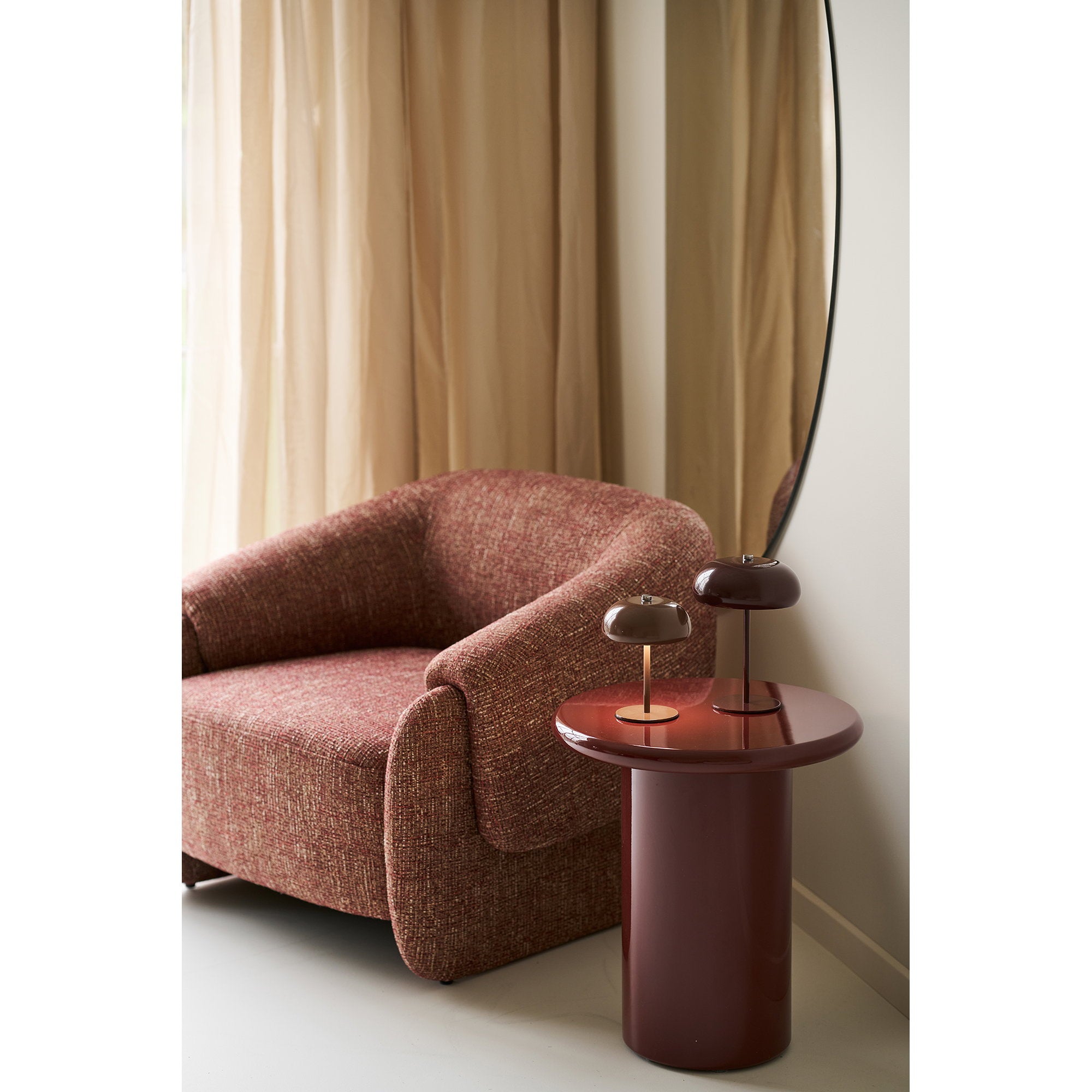 House Nordic Margate Bordslampa Bordeaux