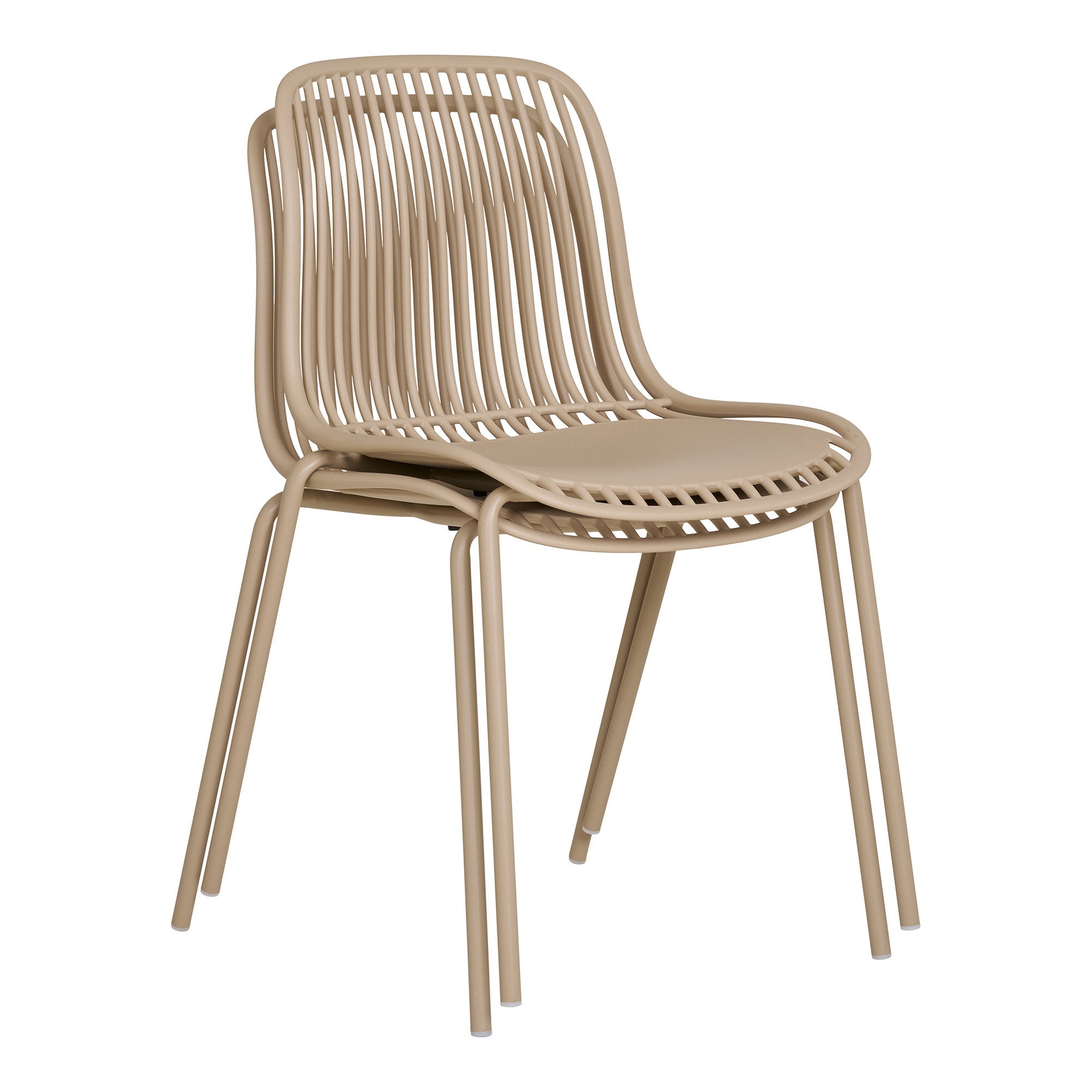House Nordic Branson Matstol 4 pack Sand