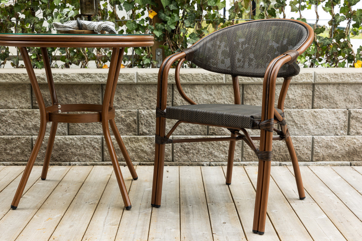 Venture Home Vila Caféstolar 2-pack Svart