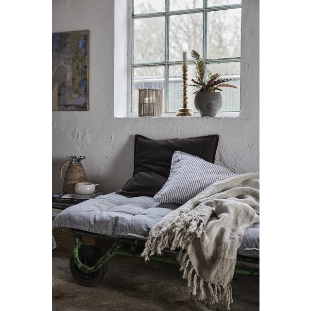 Lene Bjerre Fiona Kuddfodral, Mörkgrå, 60x40 Cm 4 Pack