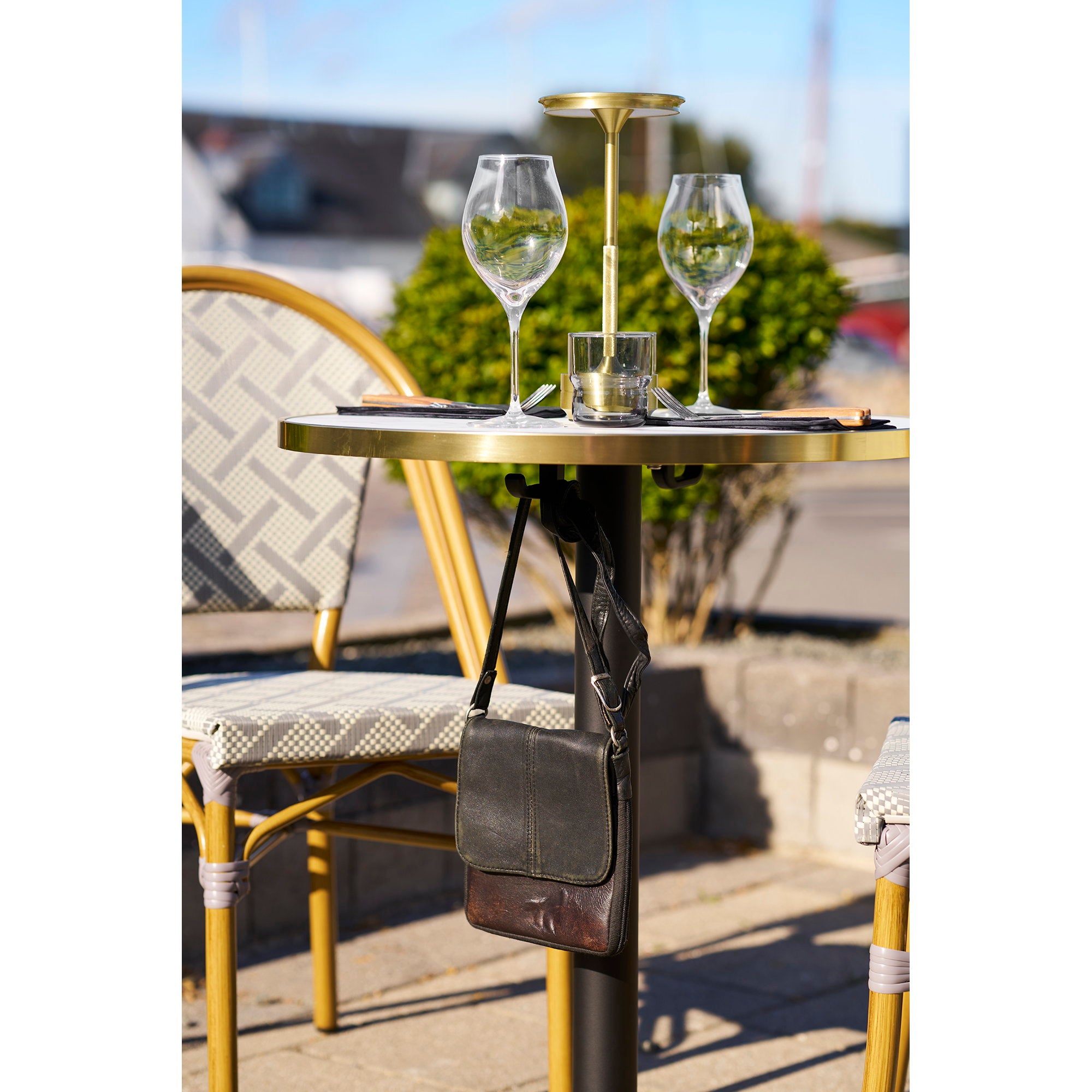 House Nordic Bistro Table Vit / Svart