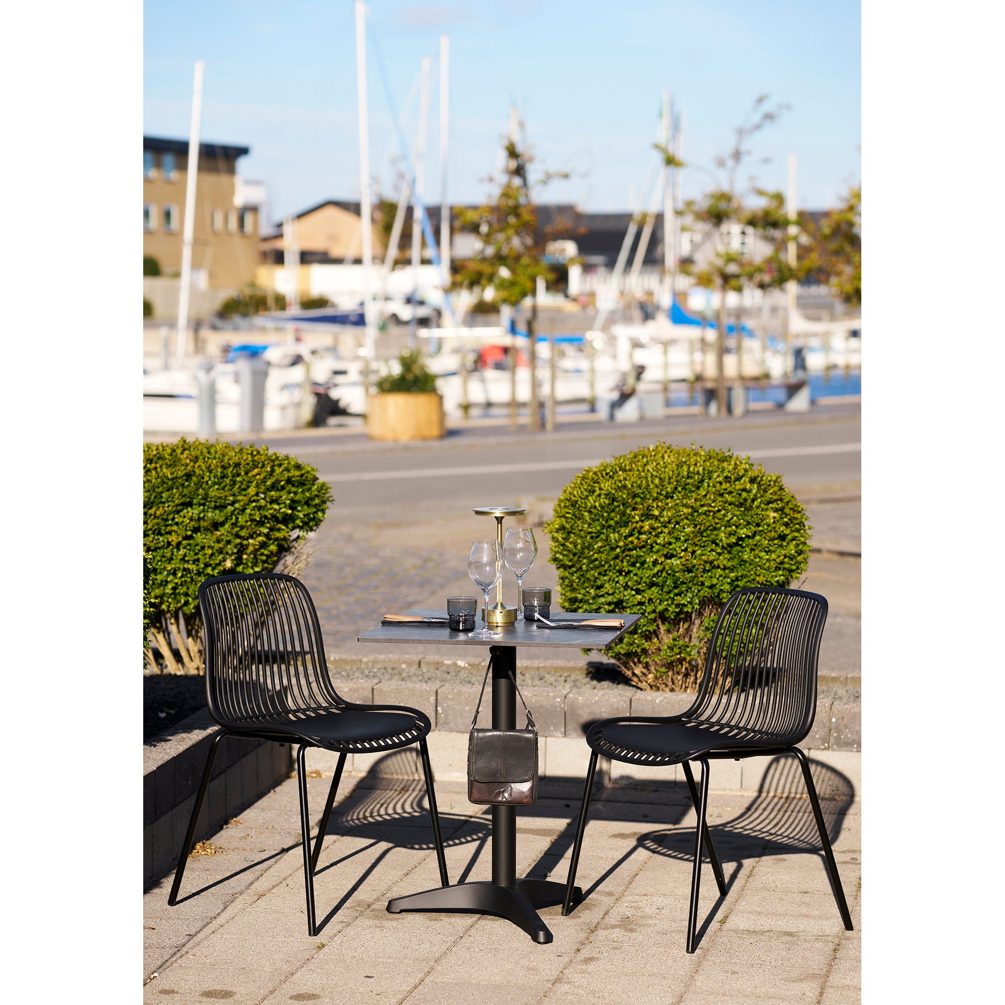 House Nordic Bistro Table Grå / Svart