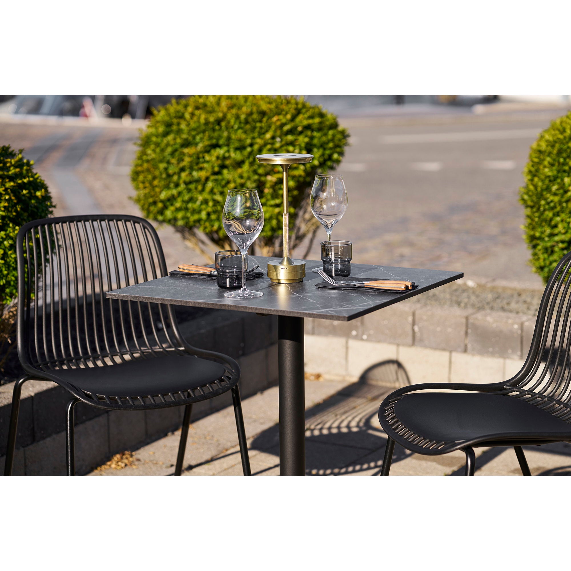 House Nordic Bistro Table Grå / Svart
