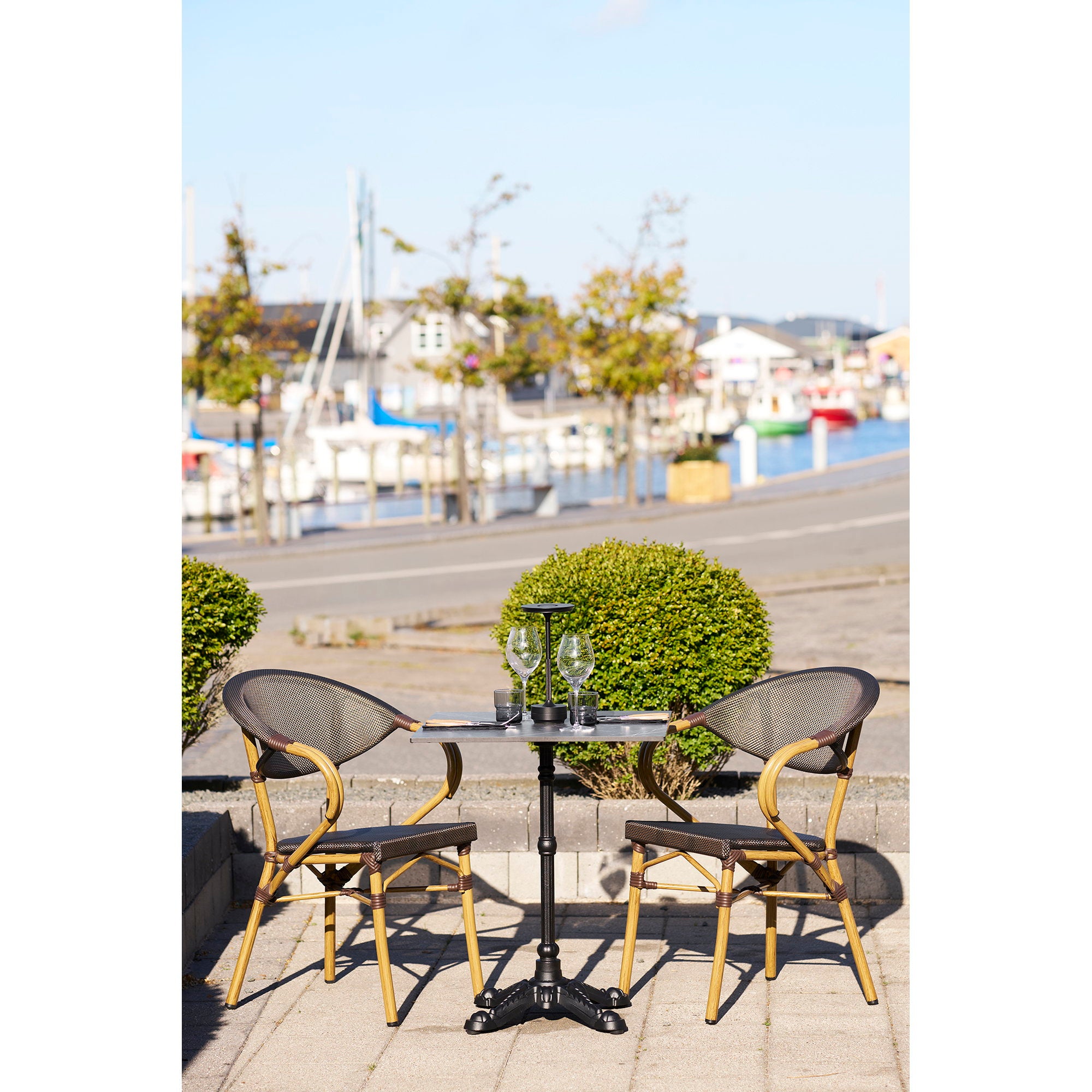 House Nordic Bistro Table Grå / Svart