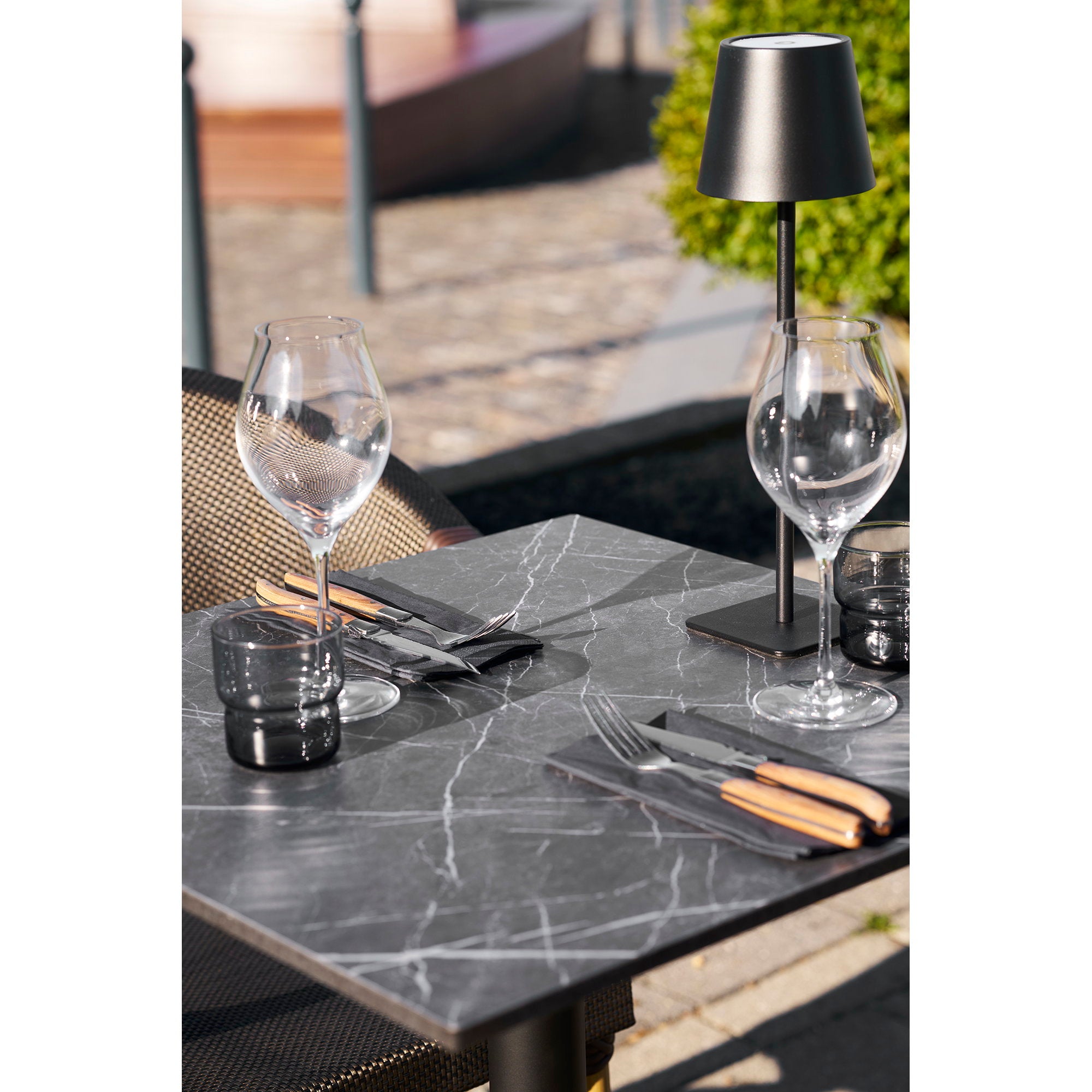 House Nordic Bistro Table Grå / Svart
