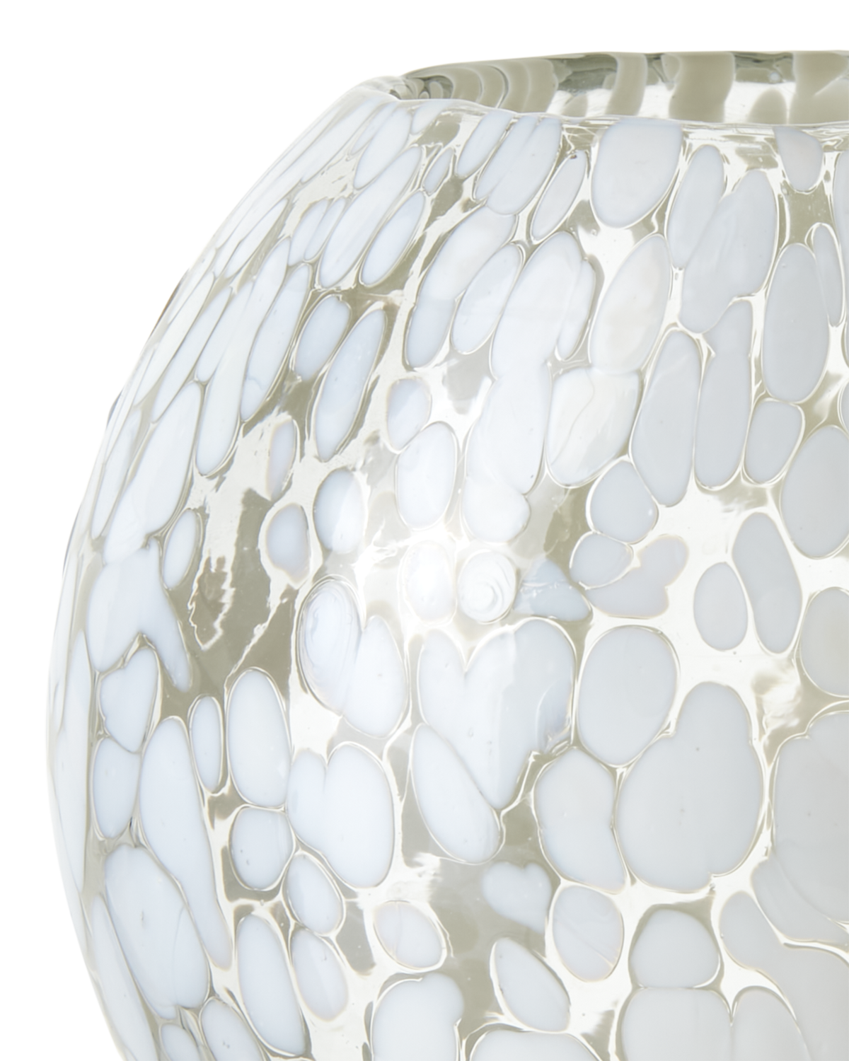 Affari Of Sweden PARTY Värmeljushållare L, Vit/isblå 6 pack