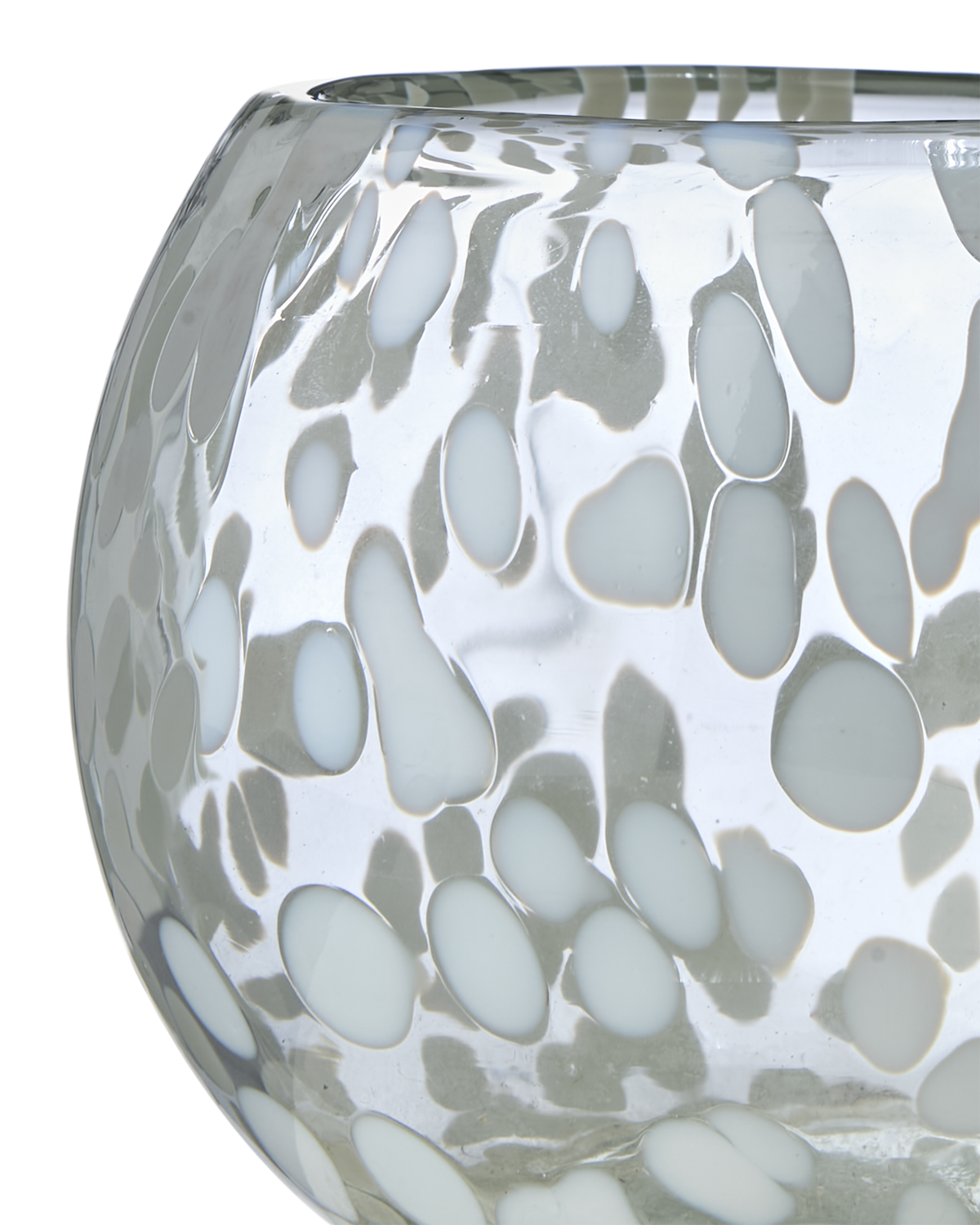 Affari Of Sweden PARTY Värmeljushållare M, Vit/isblå 6 pack