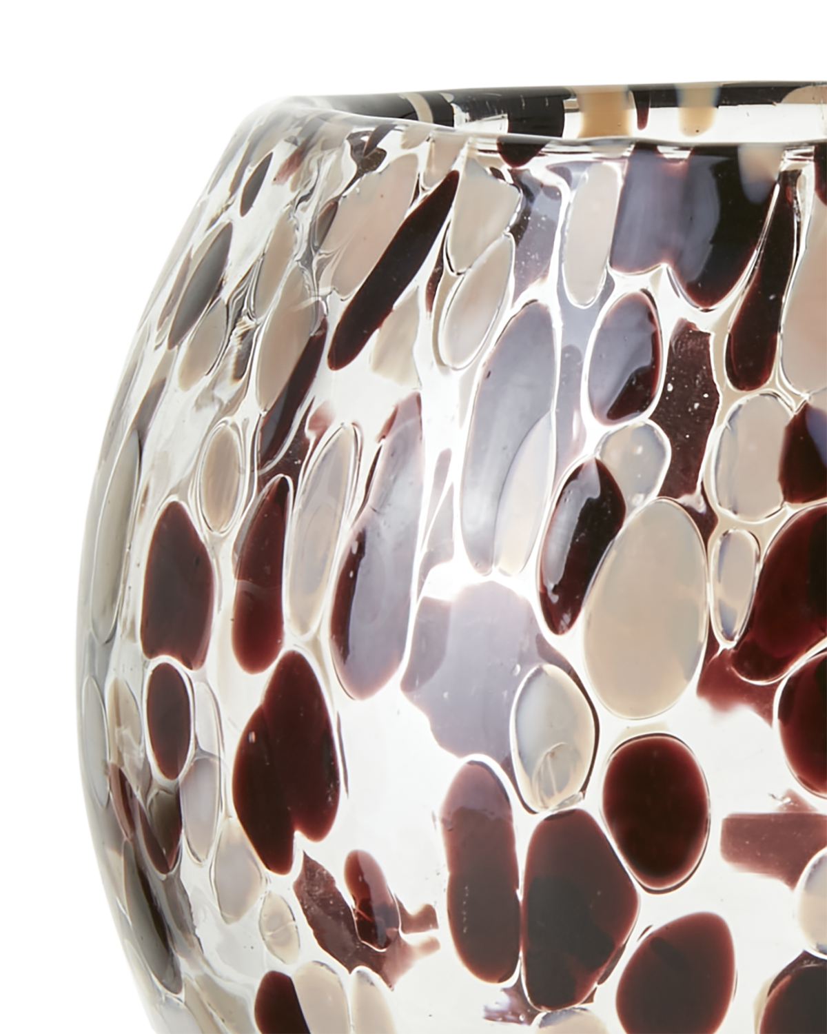 Affari Of Sweden PARTY Värmeljushållare M, 6 pack Brun/beige/svart