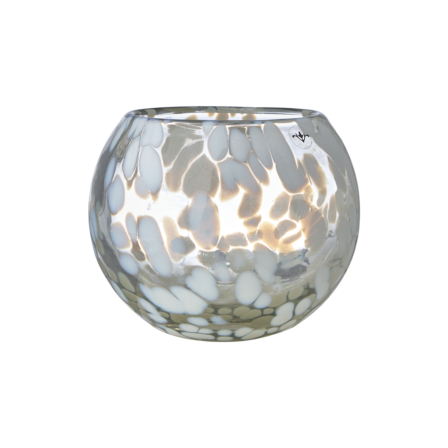 Affari Of Sweden PARTY Värmeljushållare S, Vit/isblå 6 pack