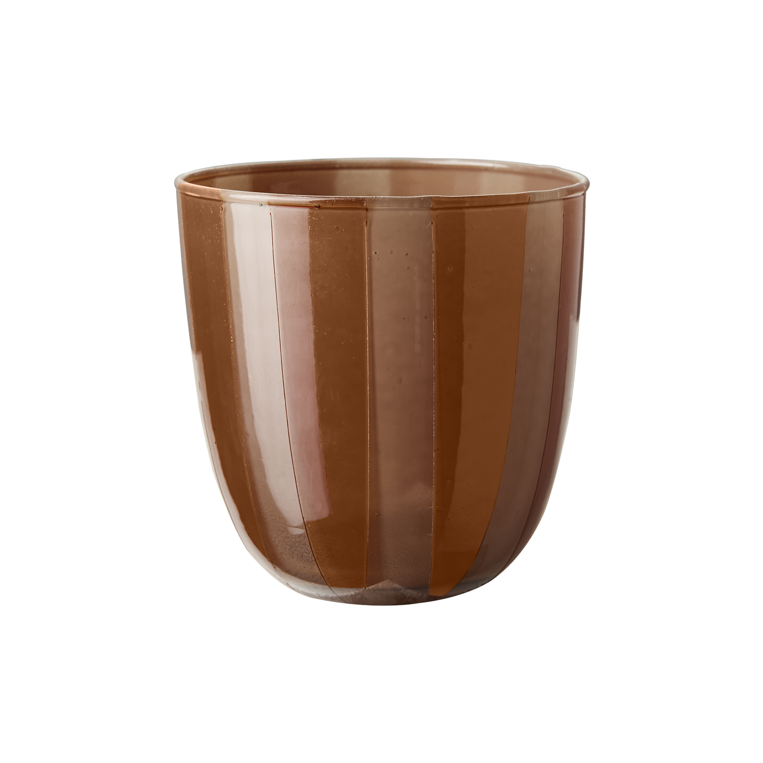 Affari Of Sweden CIRCUS Värmeljushållare S, Orange/beige 6 pack