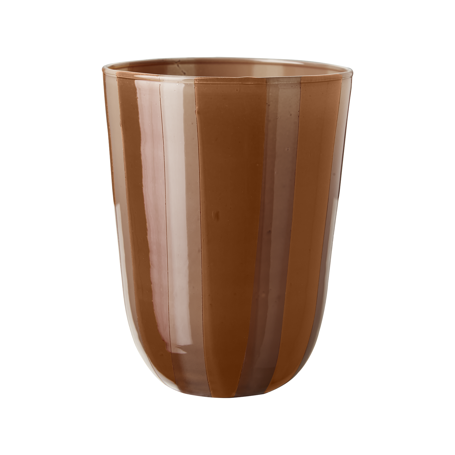 Affari Of Sweden CIRCUS Värmeljushållare M, Orange/beige 6 pack