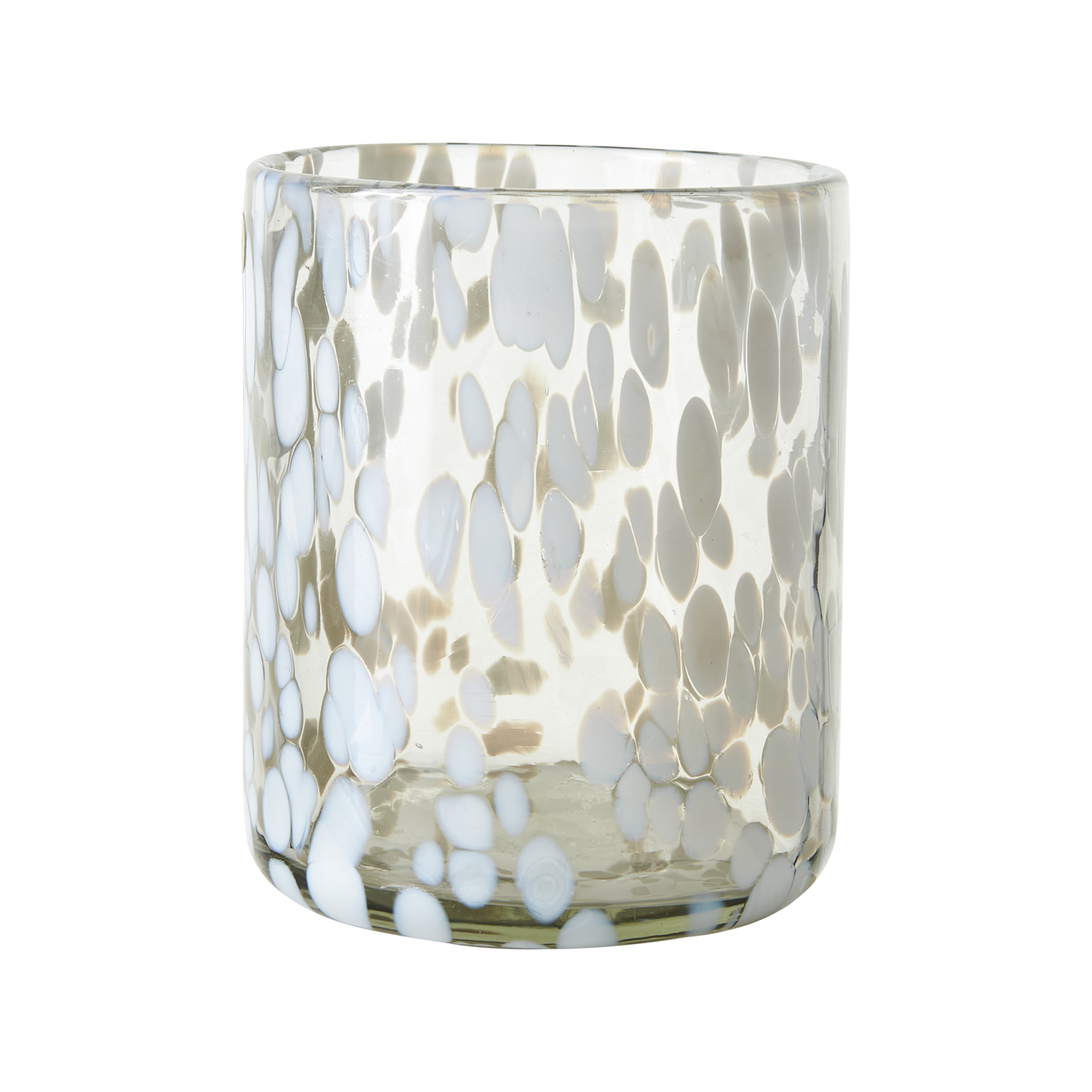 Affari Of Sweden PARTY Värmeljushållare M, Vit/blå 6 pack