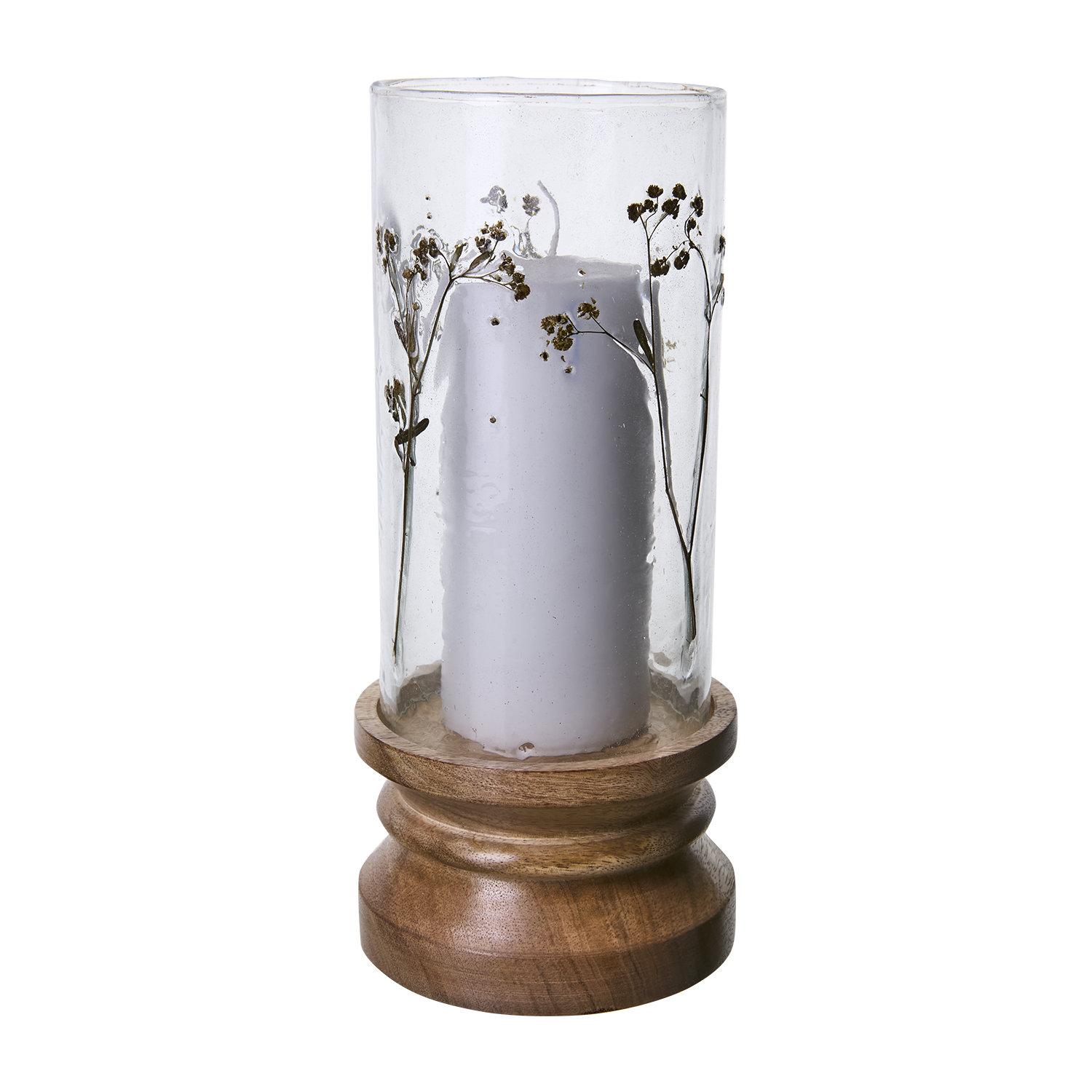 Affari Of Sweden LEAF Ljushållare, Klar/brun