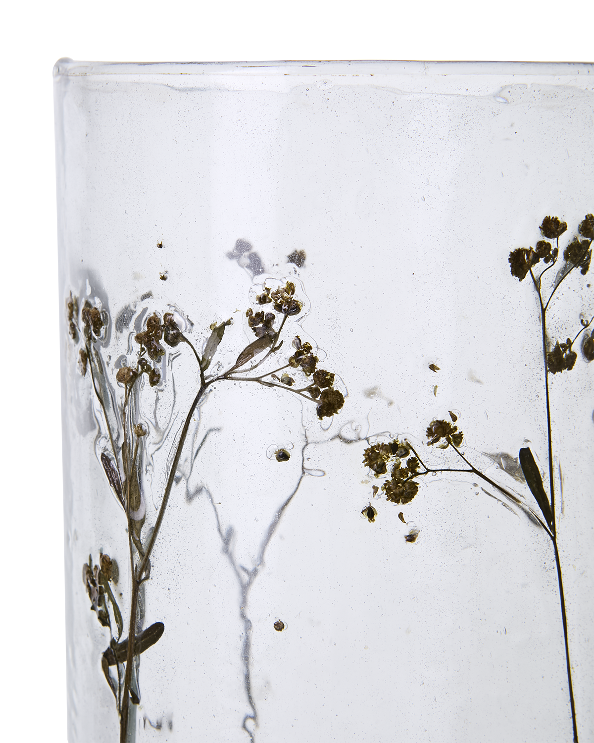 Affari Of Sweden LEAF Ljushållare, Klar/brun