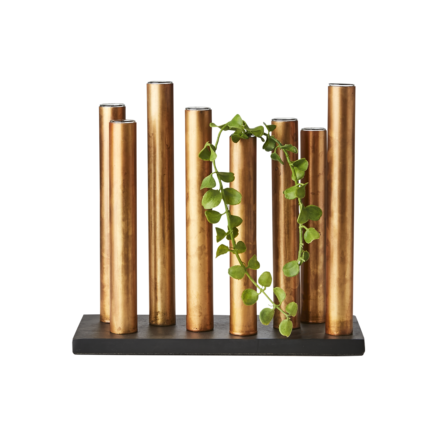 Affari Of Sweden PIPER Ljusstake/vas, Kopparfärgad/svart