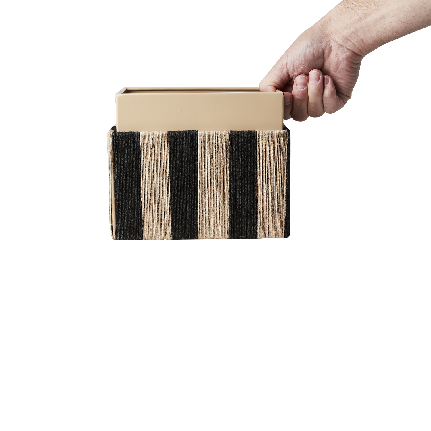 Affari Of Sweden JULLAN Kruka, Svart/natur 2 pack