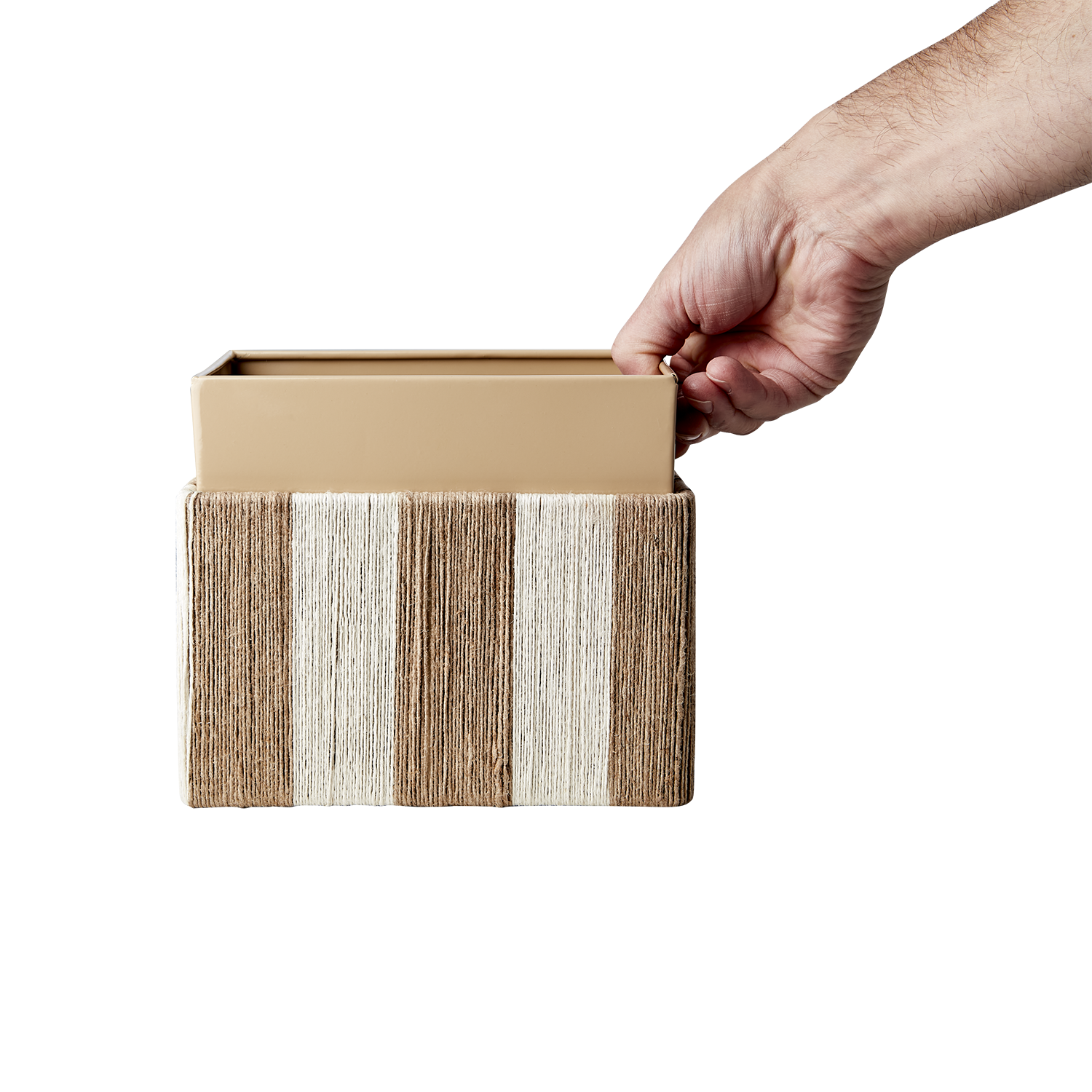 Affari Of Sweden JULLAN Kruka, Elfenben/natur 2 pack