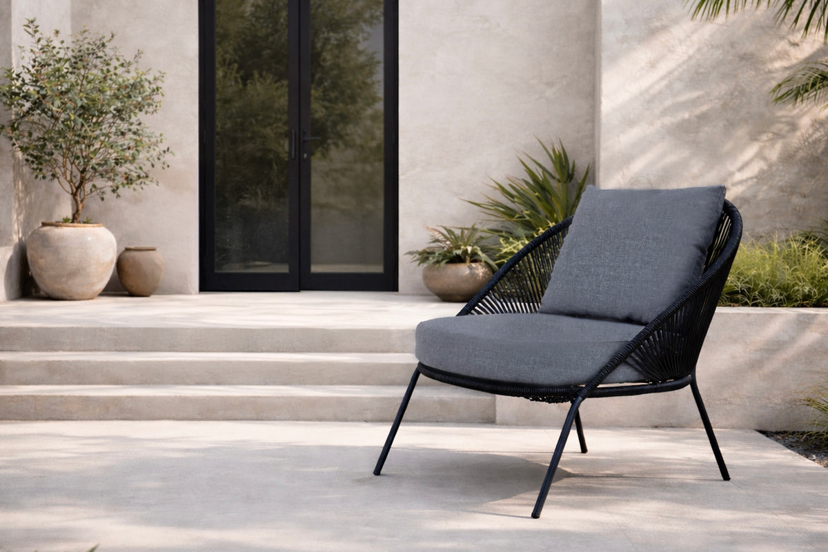 Venture Home Lindos Loungefåtöljer Svart