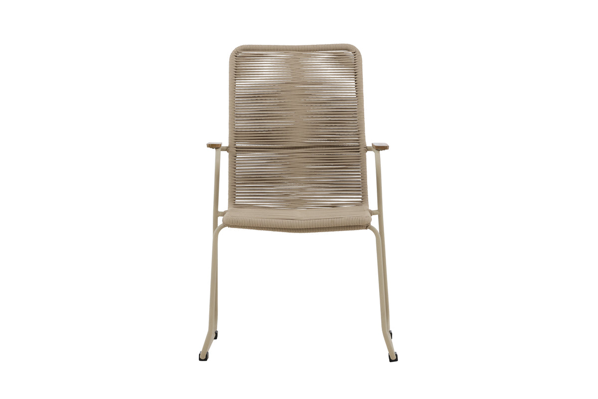 Venture Home Bois Matstolar Beige