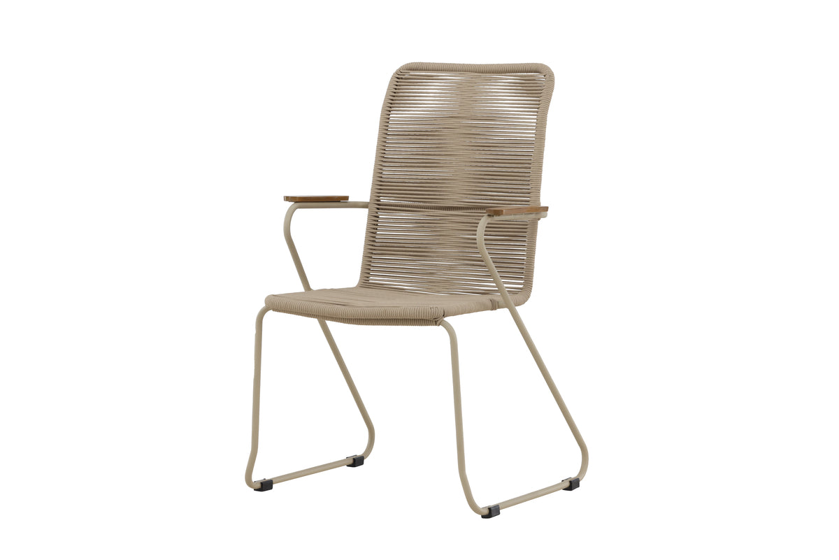 Venture Home Bois Matstolar Beige
