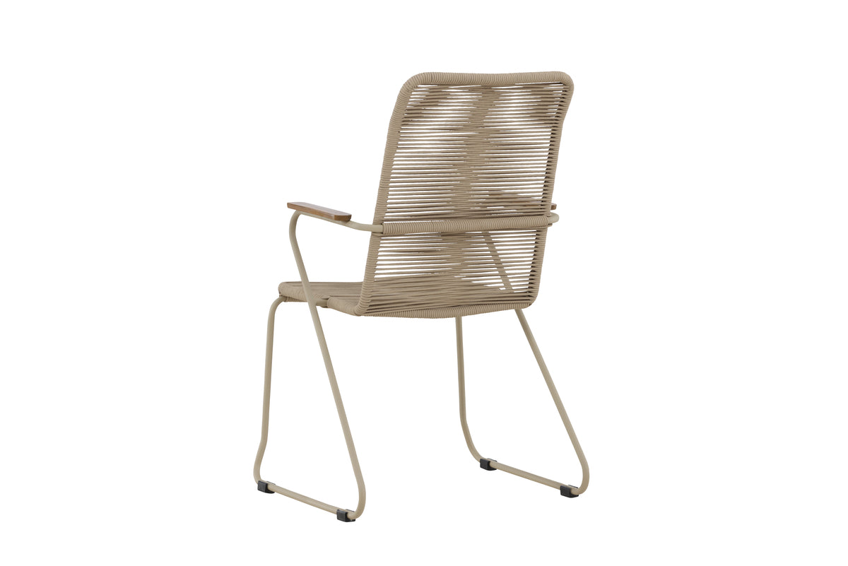 Venture Home Bois Matstolar Beige
