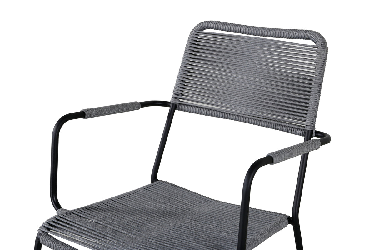 Venture Home Lindos Matstolar 2-pack Grå